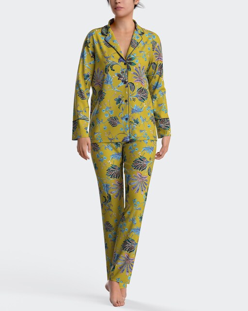 Imagen 0 de Pijama de mujer largo estampado en algodón modal