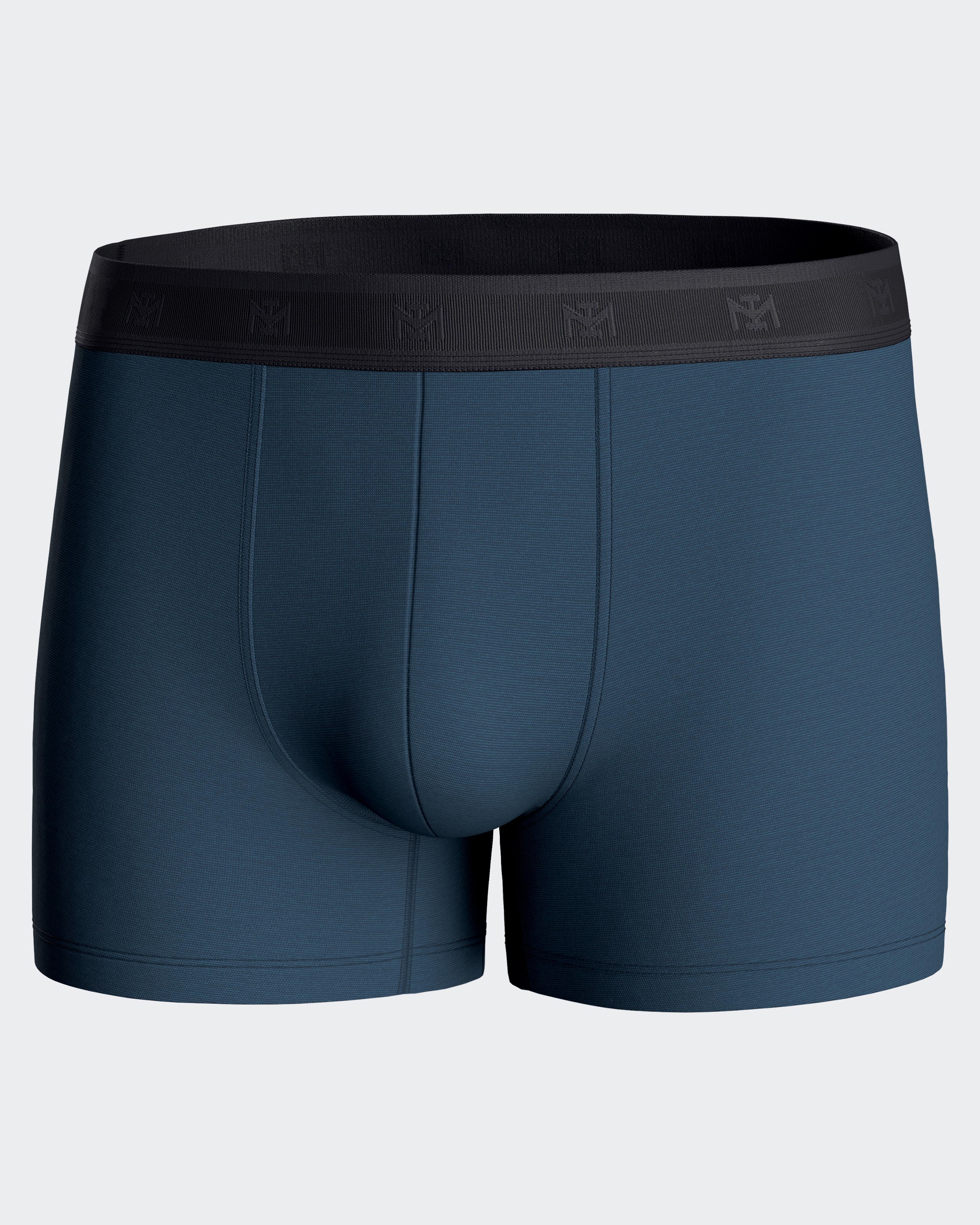 Pack de dos bóxers de punto de hombre en varios colores - Impetus - Azul oscuro Azul oscuro-3