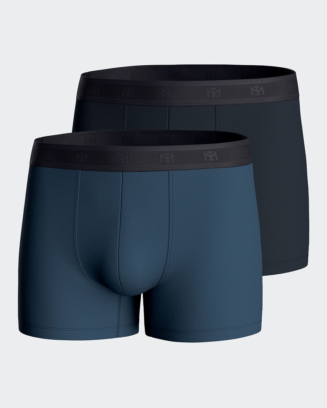 Pack de dos bóxers de punto de hombre en varios colores - Impetus - Azul oscuro Azul oscuro-5