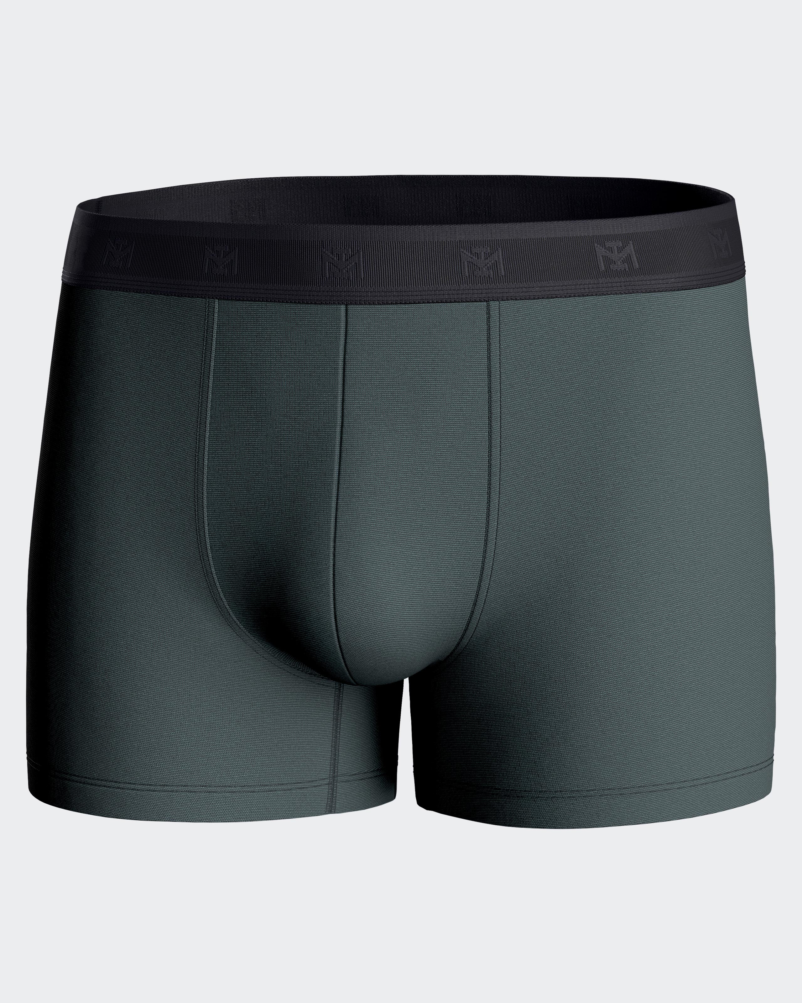 Pack de dos bóxers de punto de hombre en varios colores - Impetus - Verde oscuro Verde oscuro-3