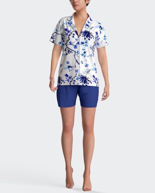 Imagen 0 de Pijama de mujer corto con botones en Modal