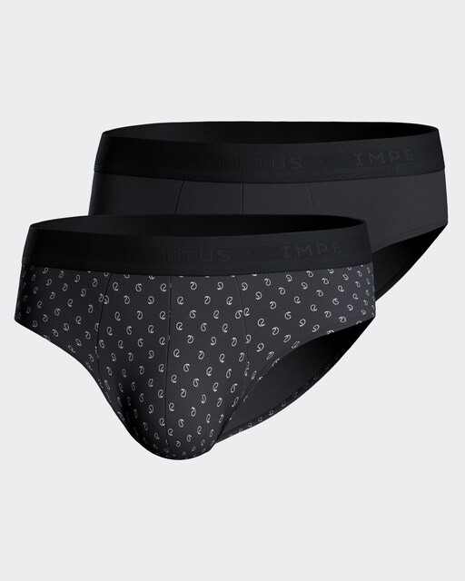 Imagen 0 de Pack de dos slips de punto de hombre en varios colores