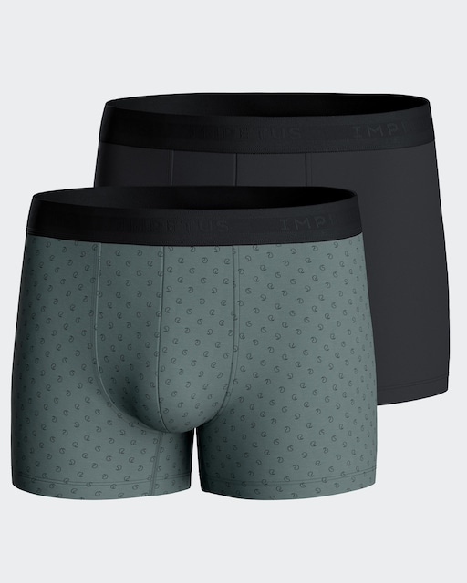 Imagen 0 de Pack de dos bóxers de punto hombre en varios colores