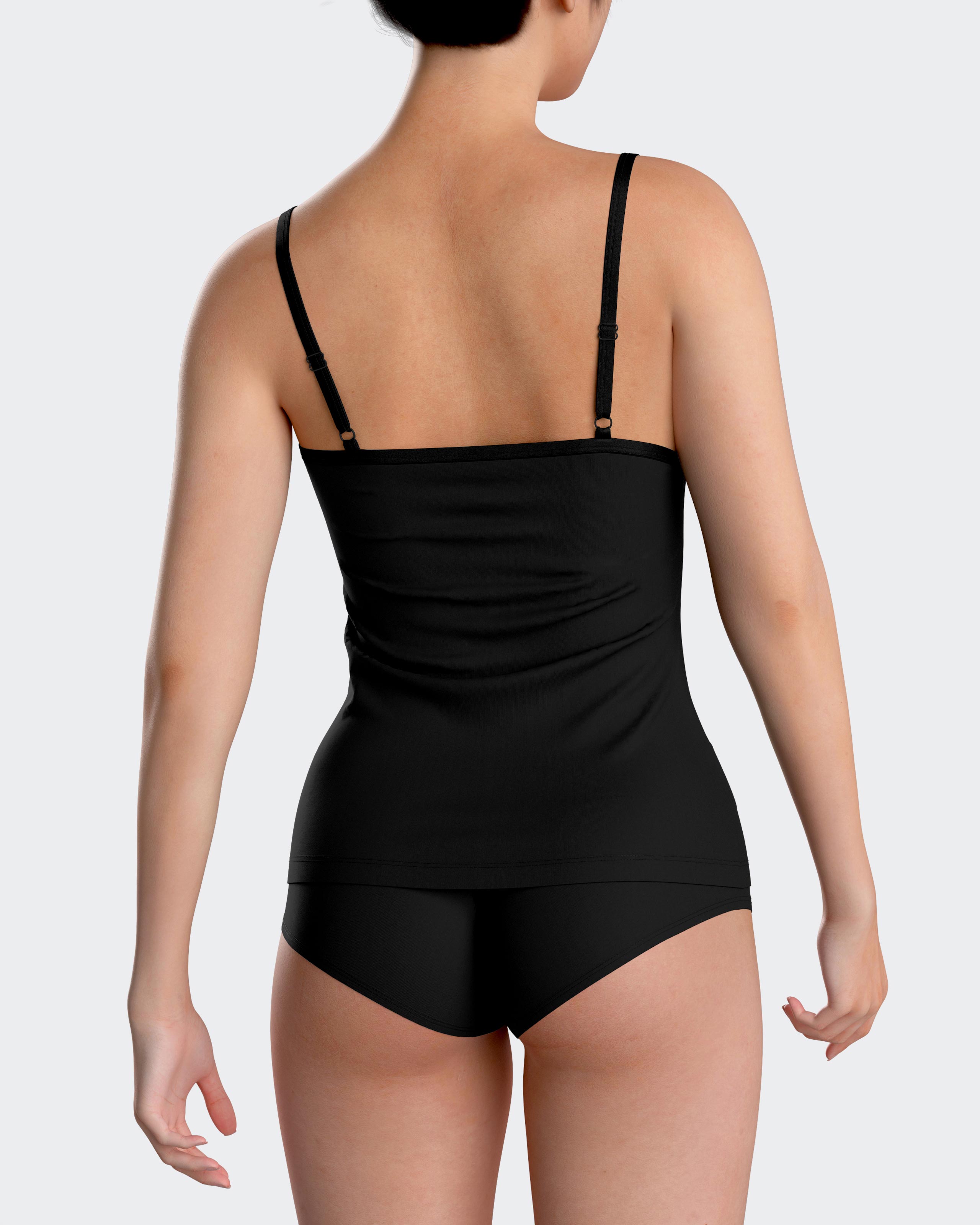 Top de tirantes en Lyocell - Impetus - Negro Negro-2