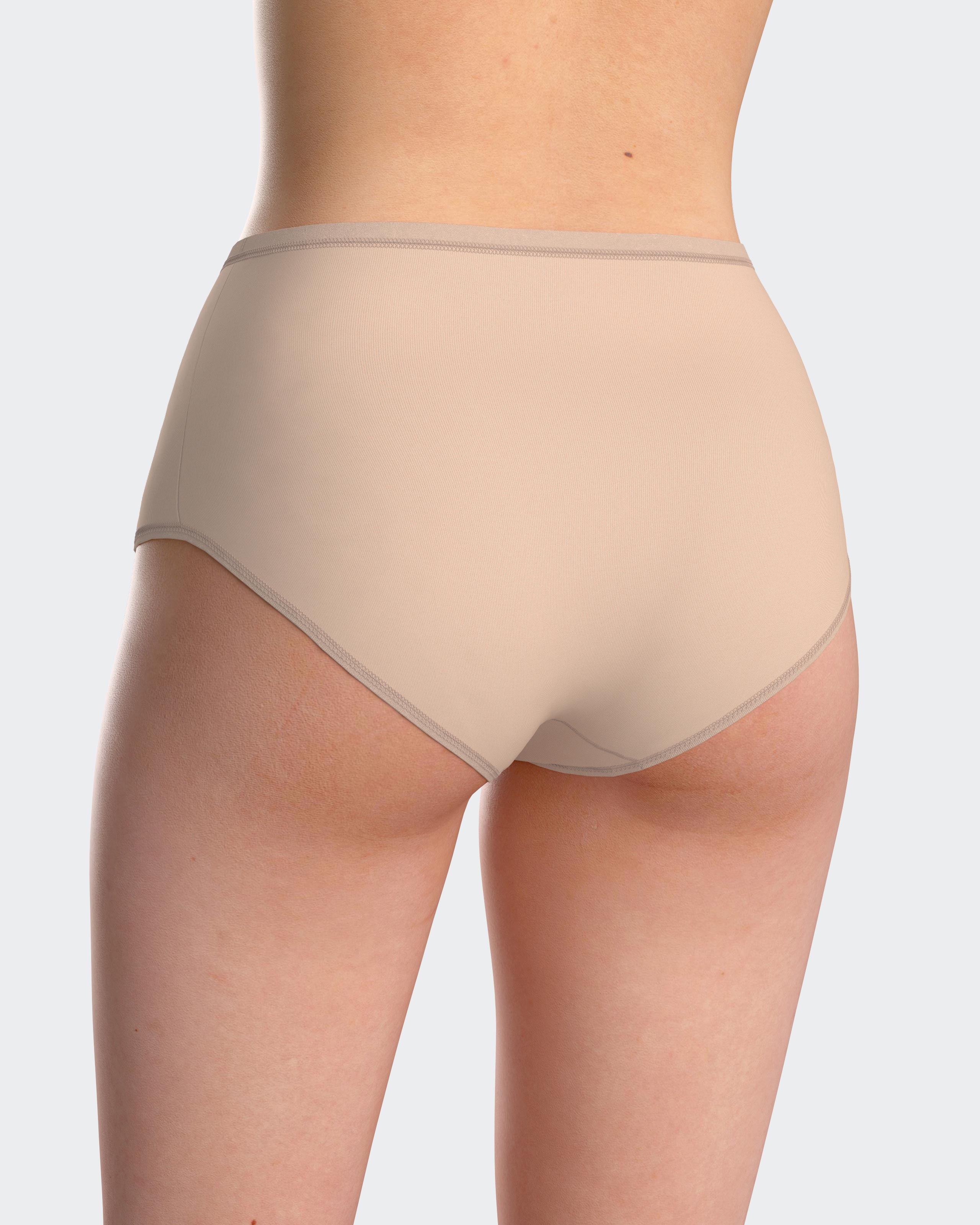 Braga Alta flujos diários reemplazan salvaslips - Impetus - Beige Beige-2