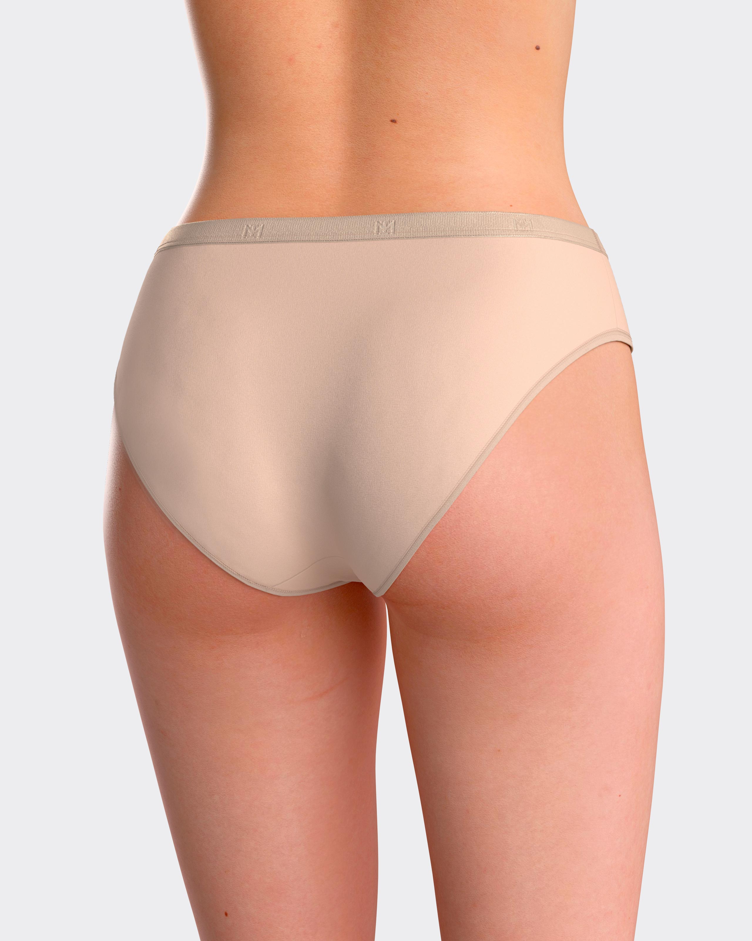 Braga clásica lisa con cinturilla elástica - Impetus - Beige Beige-2