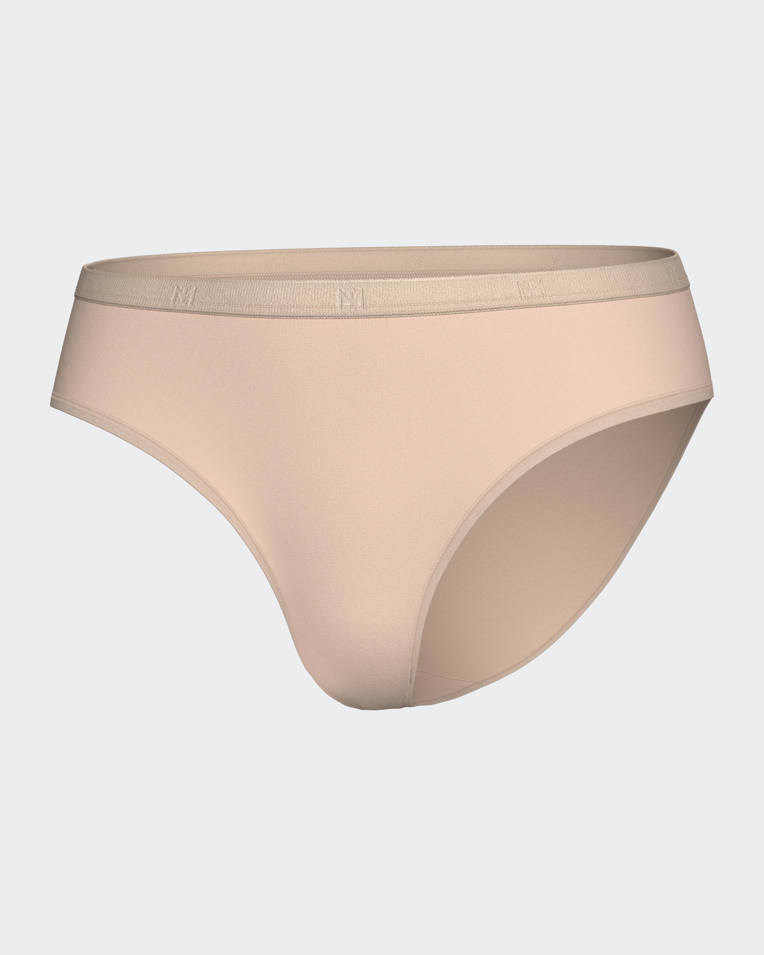 Braga clásica lisa con cinturilla elástica - Impetus - Beige Beige-3