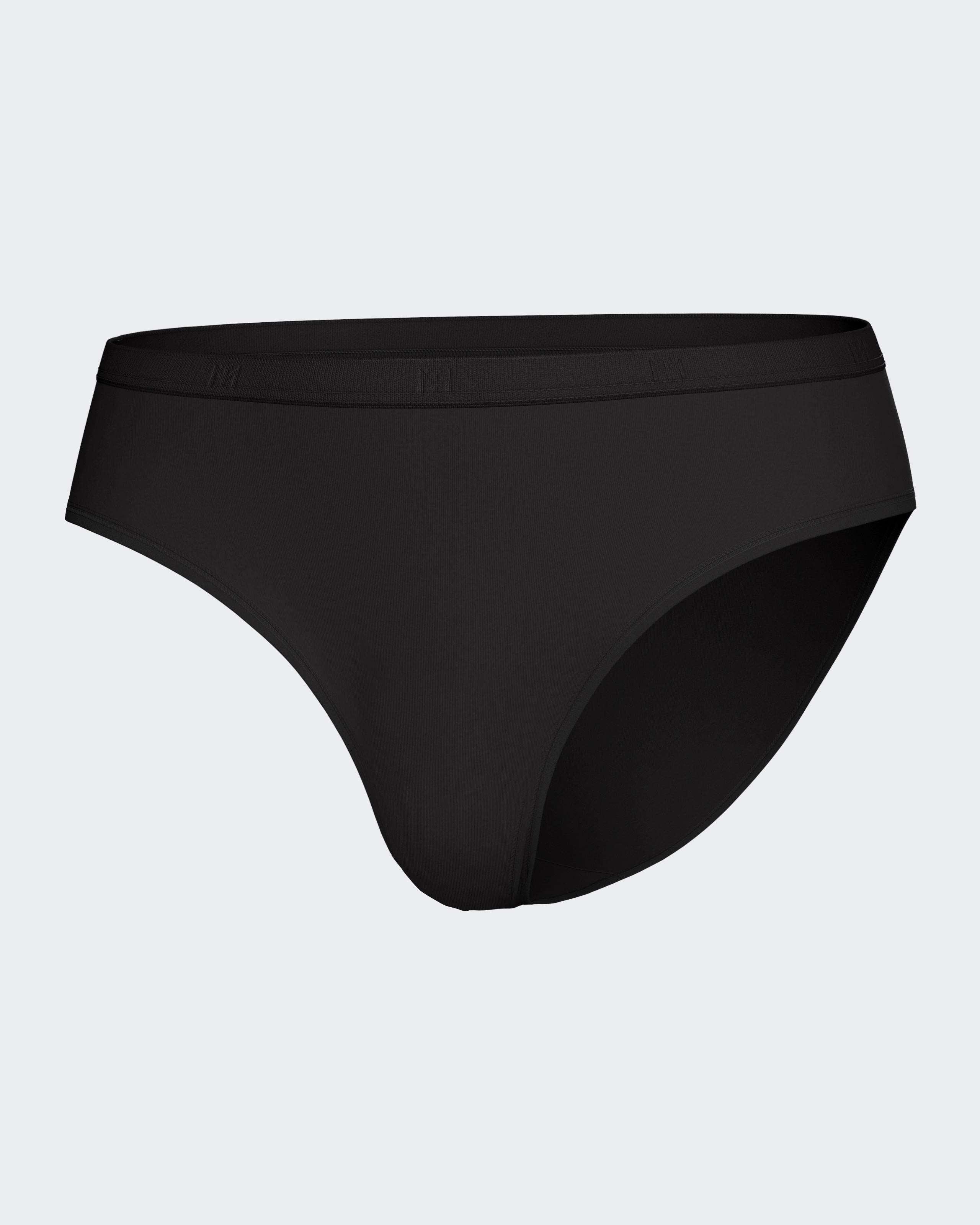 Braga clásica lisa con cinturilla elástica - Impetus - Negro Negro-3