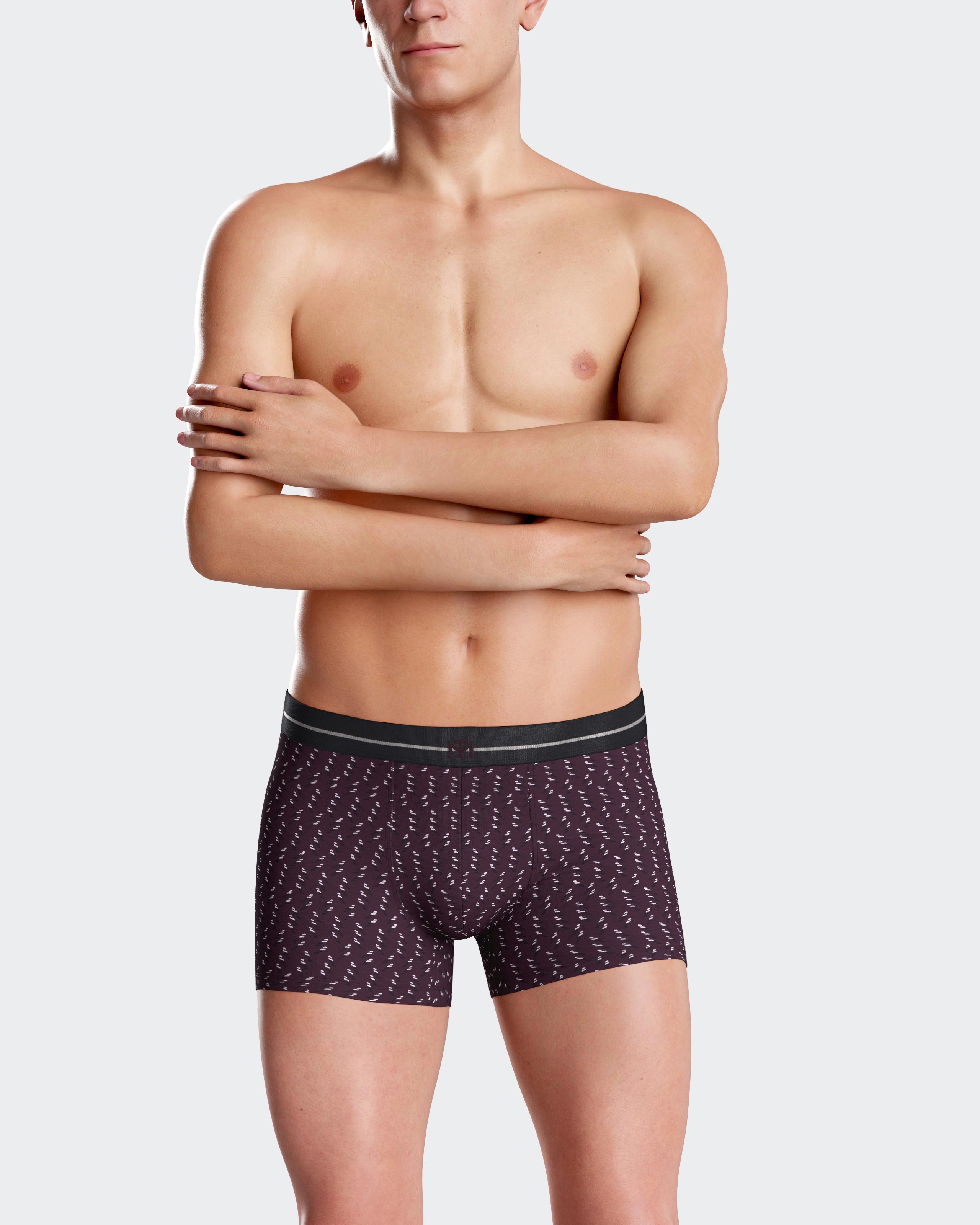 Pack de dos boxers de punto de hombre en vários colores - Impetus - Multicolor Multicolor-2