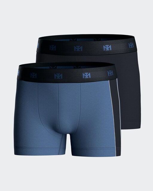 Imagen 0 de Pack de dos bóxers de niño en algodón