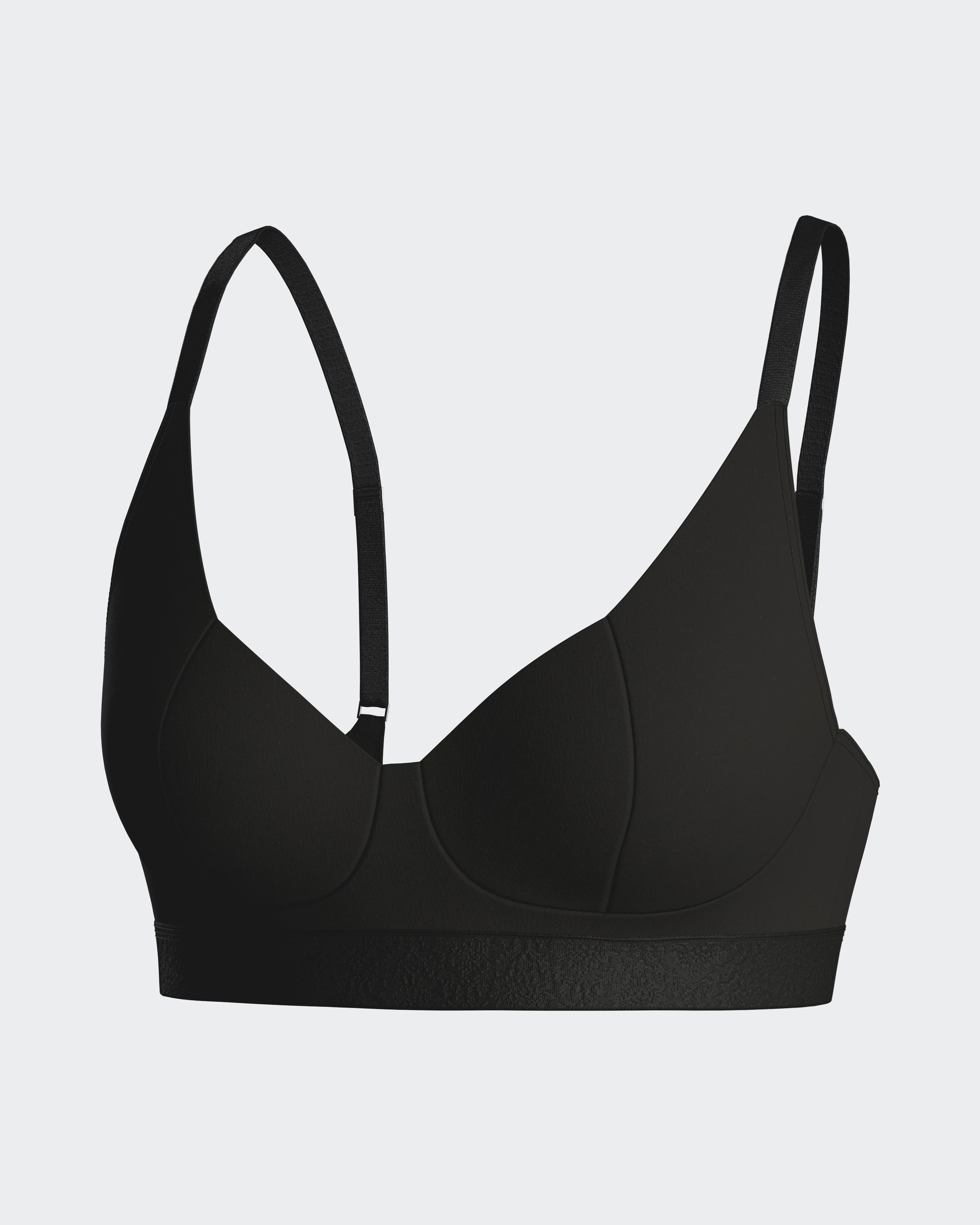 Sujetador sin aros en modal - Impetus - Negro Negro-3