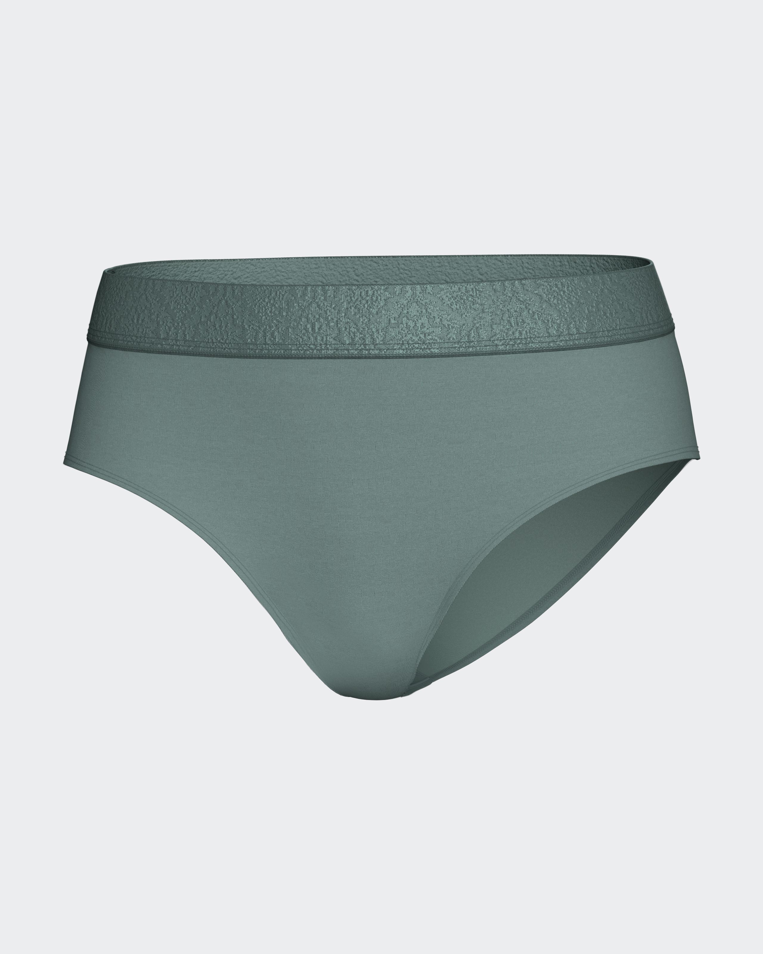 Braga clásica lisa con cintura elástica - Impetus - Verde Verde-3