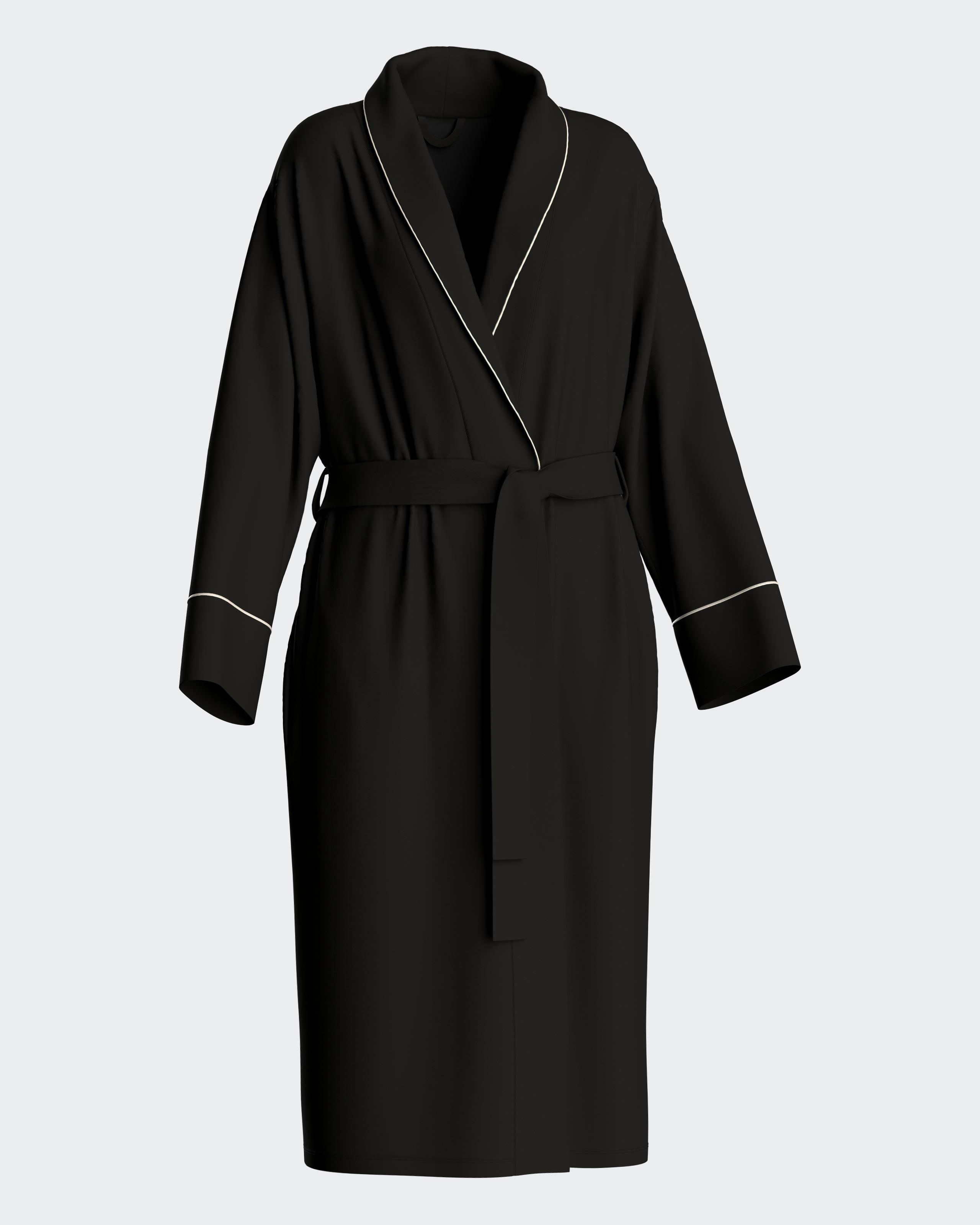 Bata de mujer lisa en modal