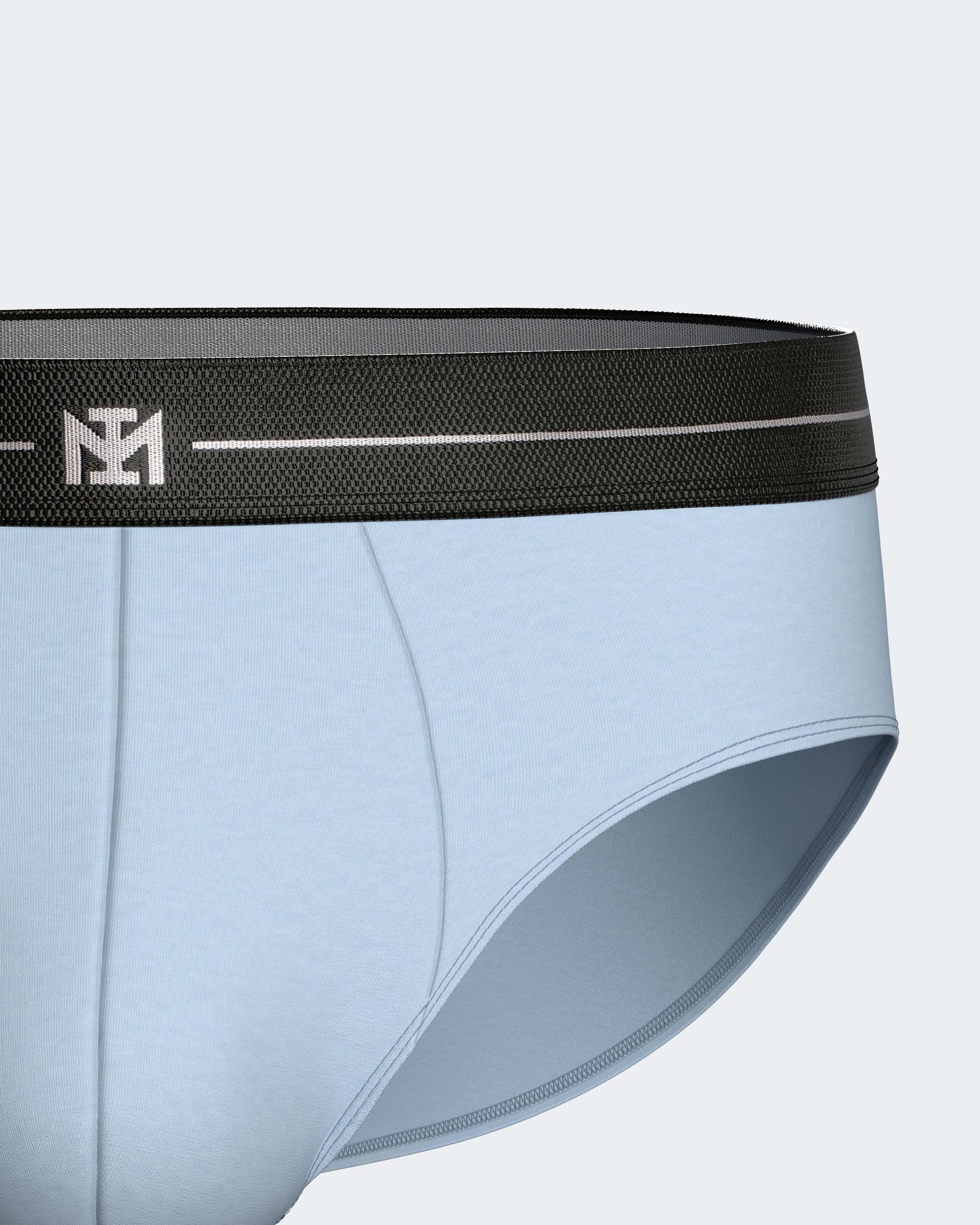Imagen 4 de Slip de hombre en lyocell - Impetus - Azul claro Azul claro