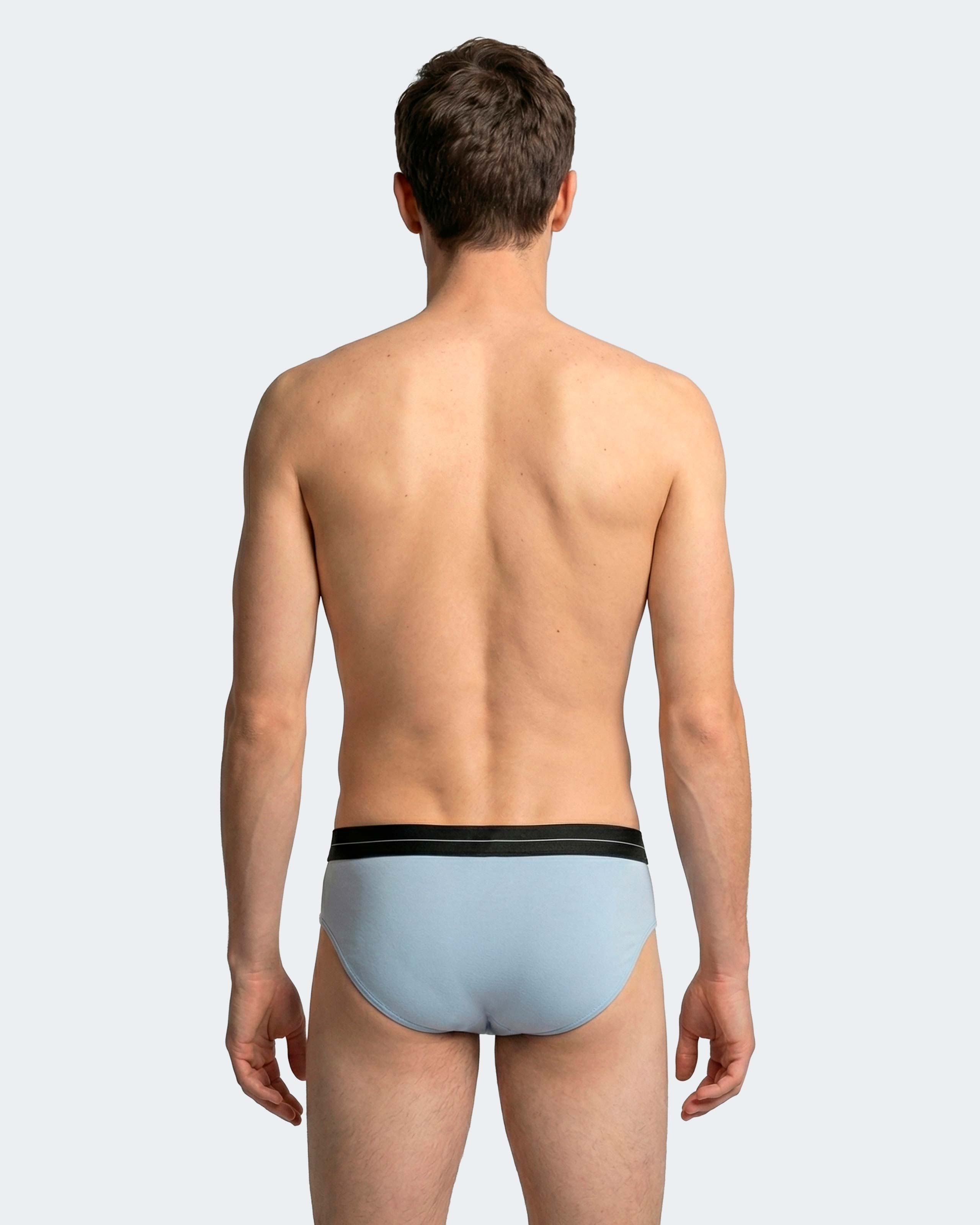 Imagen 3 de Slip de hombre en lyocell - Impetus - Azul claro Azul claro