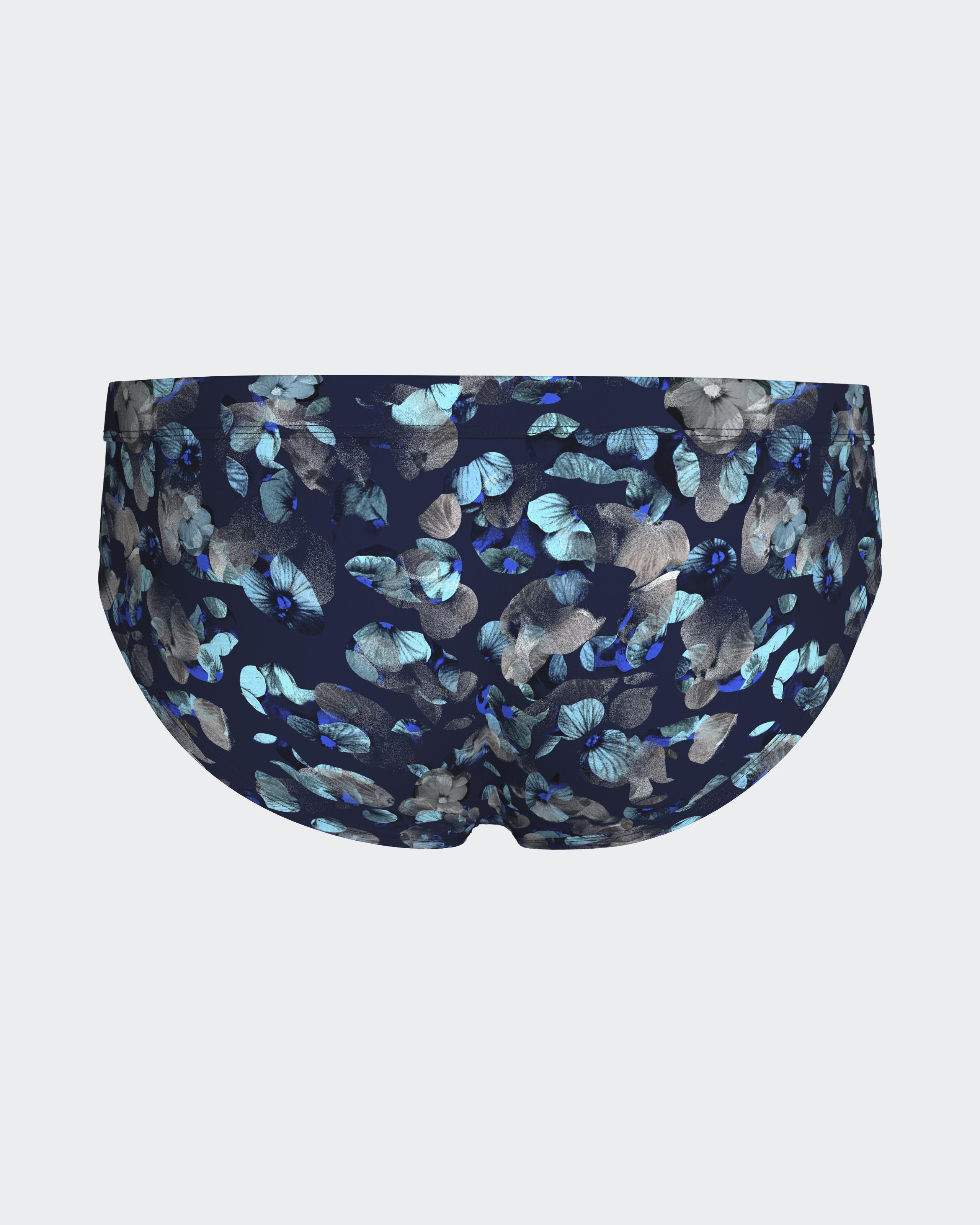 Imagen 3 de Slip de baño estampado con flores - Impetus - Azul Azul