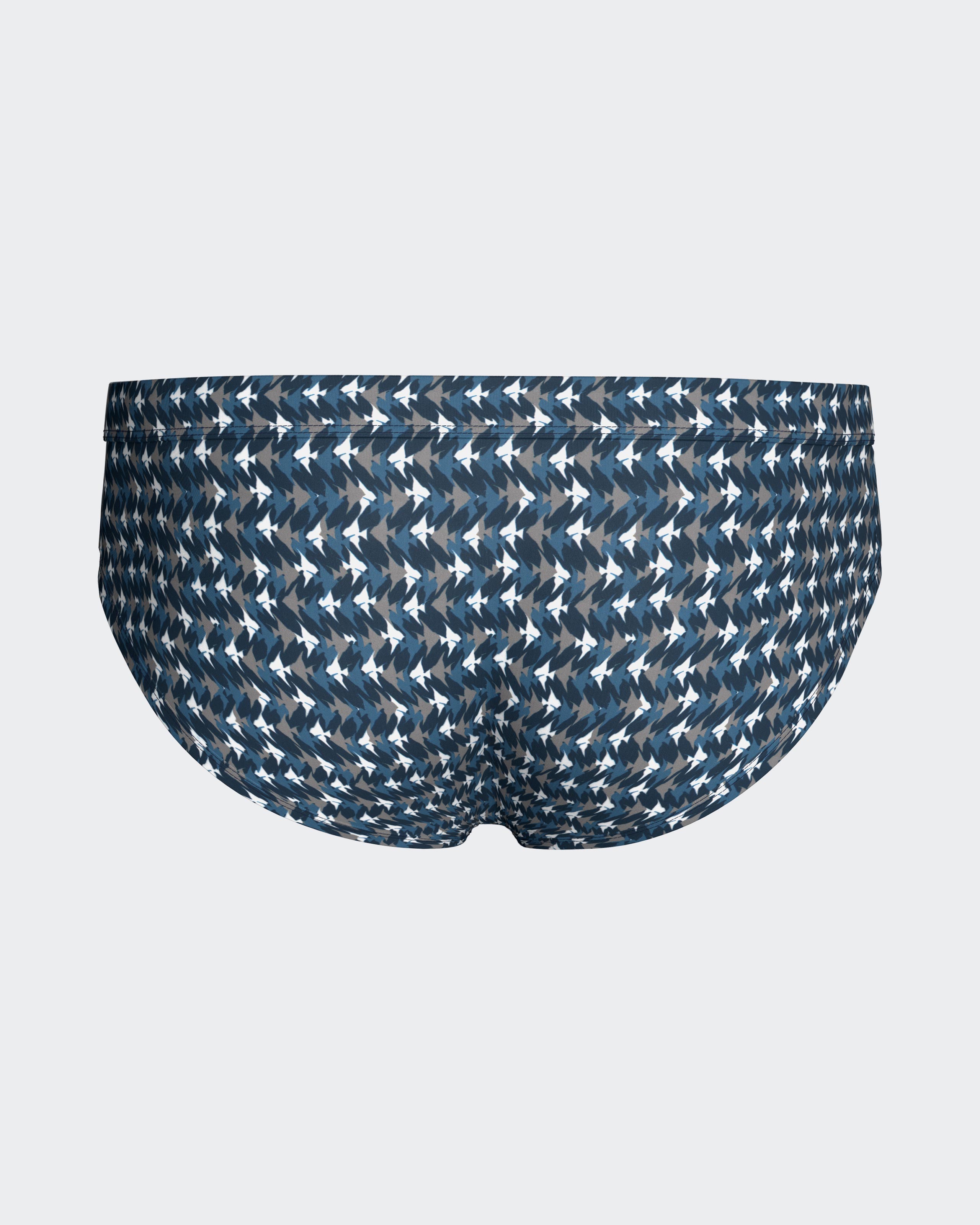 Imagen 3 de Slip de baño con micromotivo - Impetus - Azul marino Azul marino