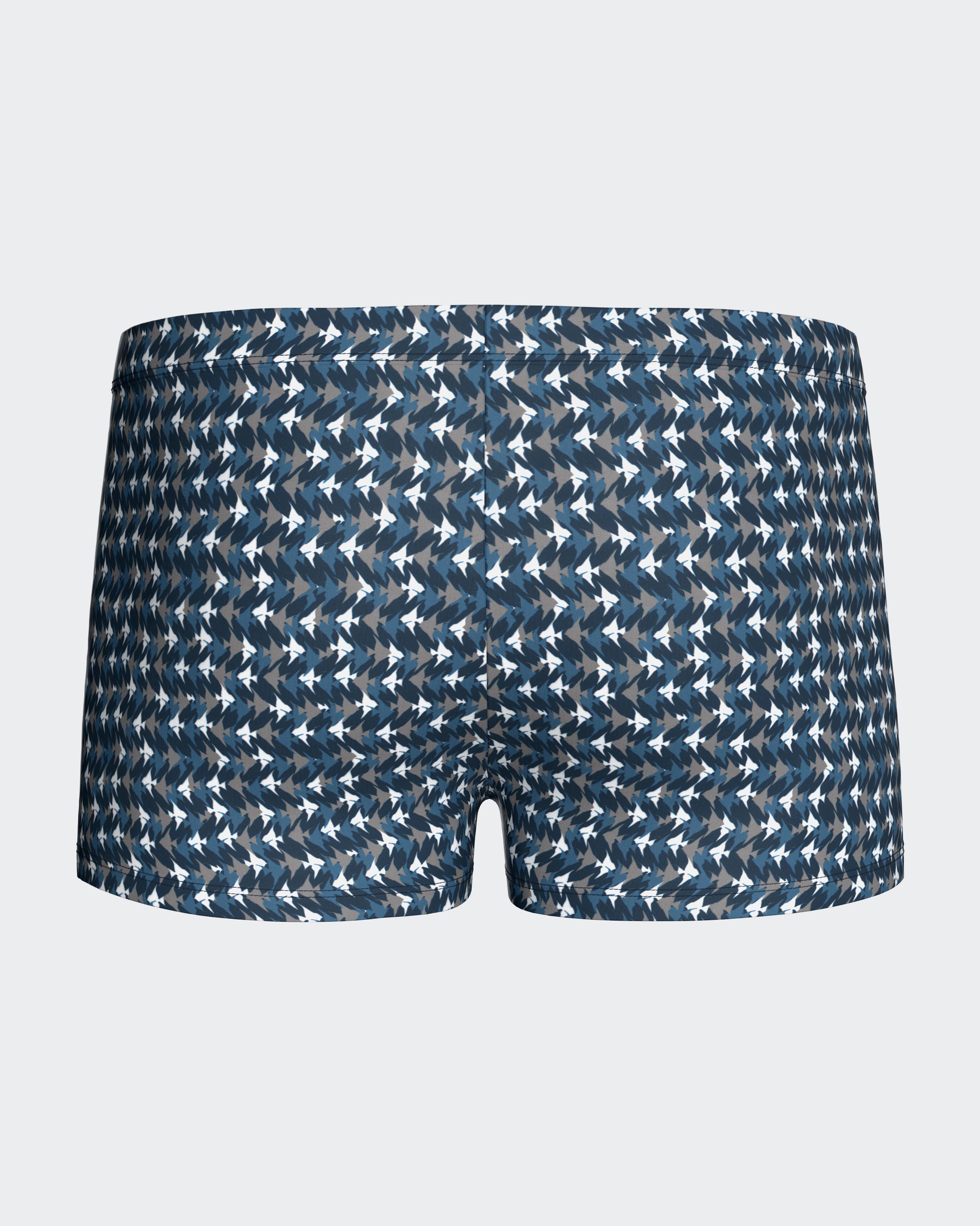 Boxer de baño con micromotivo - Impetus - Azul marino Azul marino-3