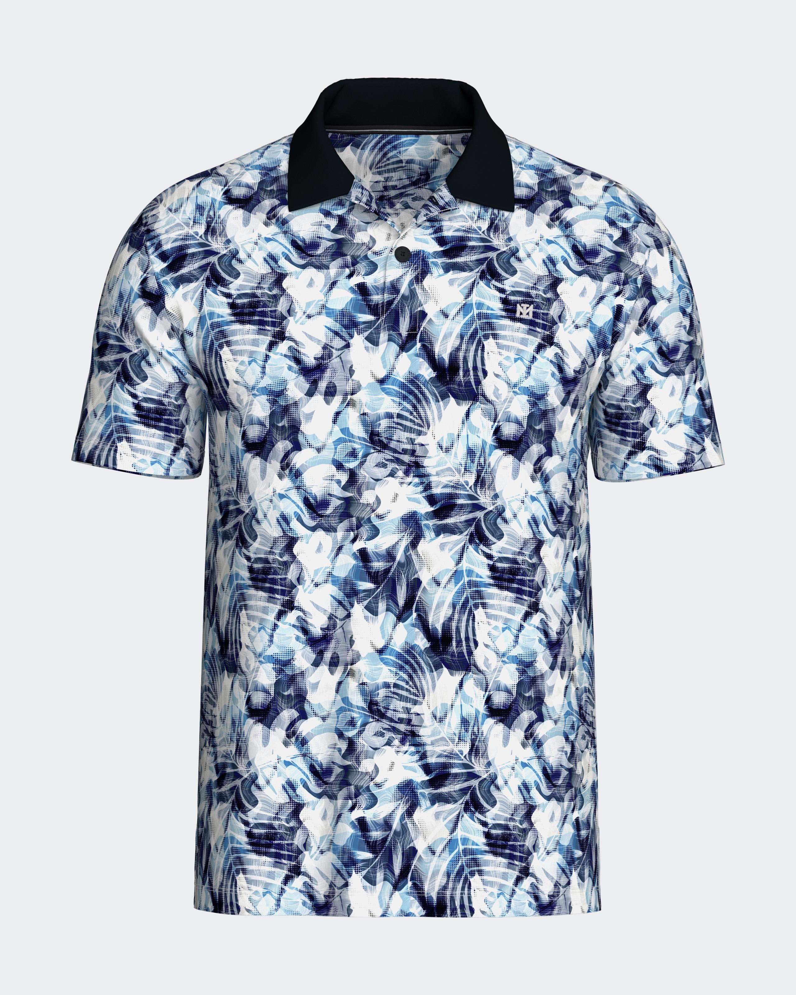 Imagen 1 de Polo estampado Azul