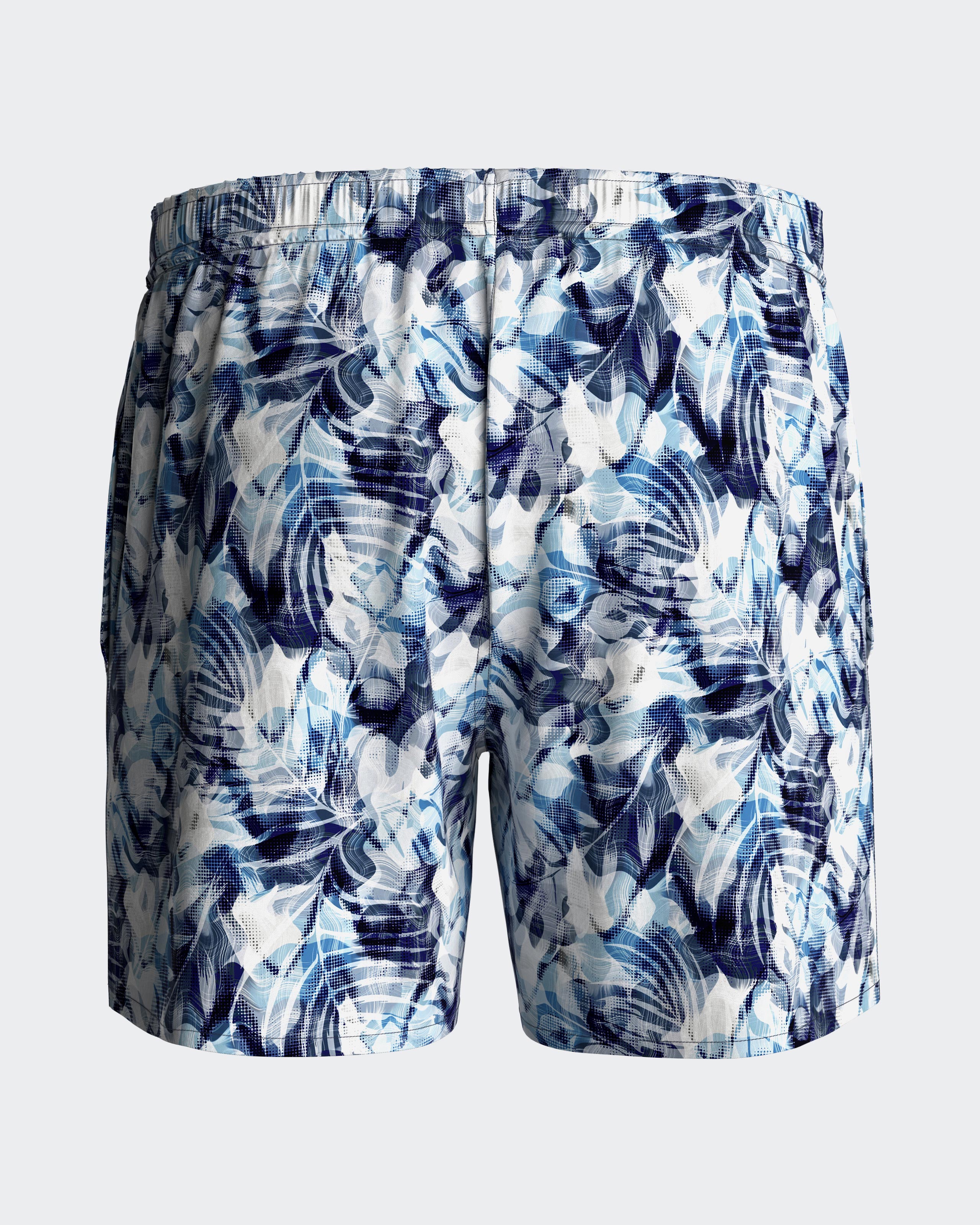 Short de baño corto con estampado - Impetus - Azul Azul-3