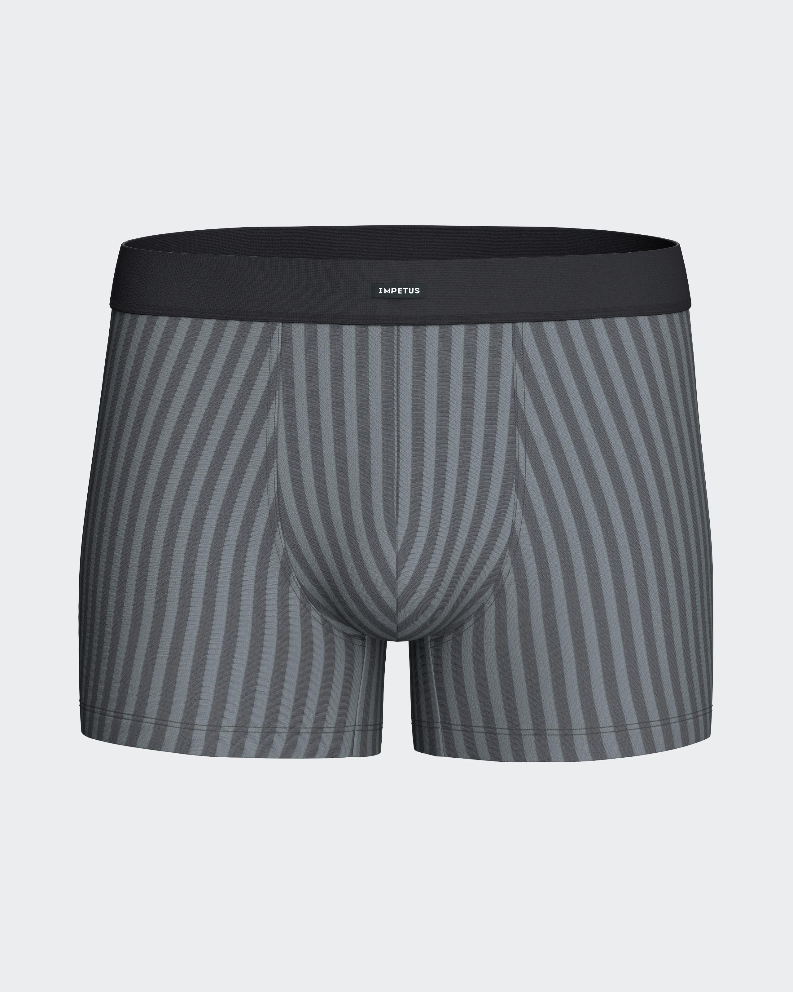 Pack de 2 boxers de hombre en algodón modal - Impetus - Gris Gris-3