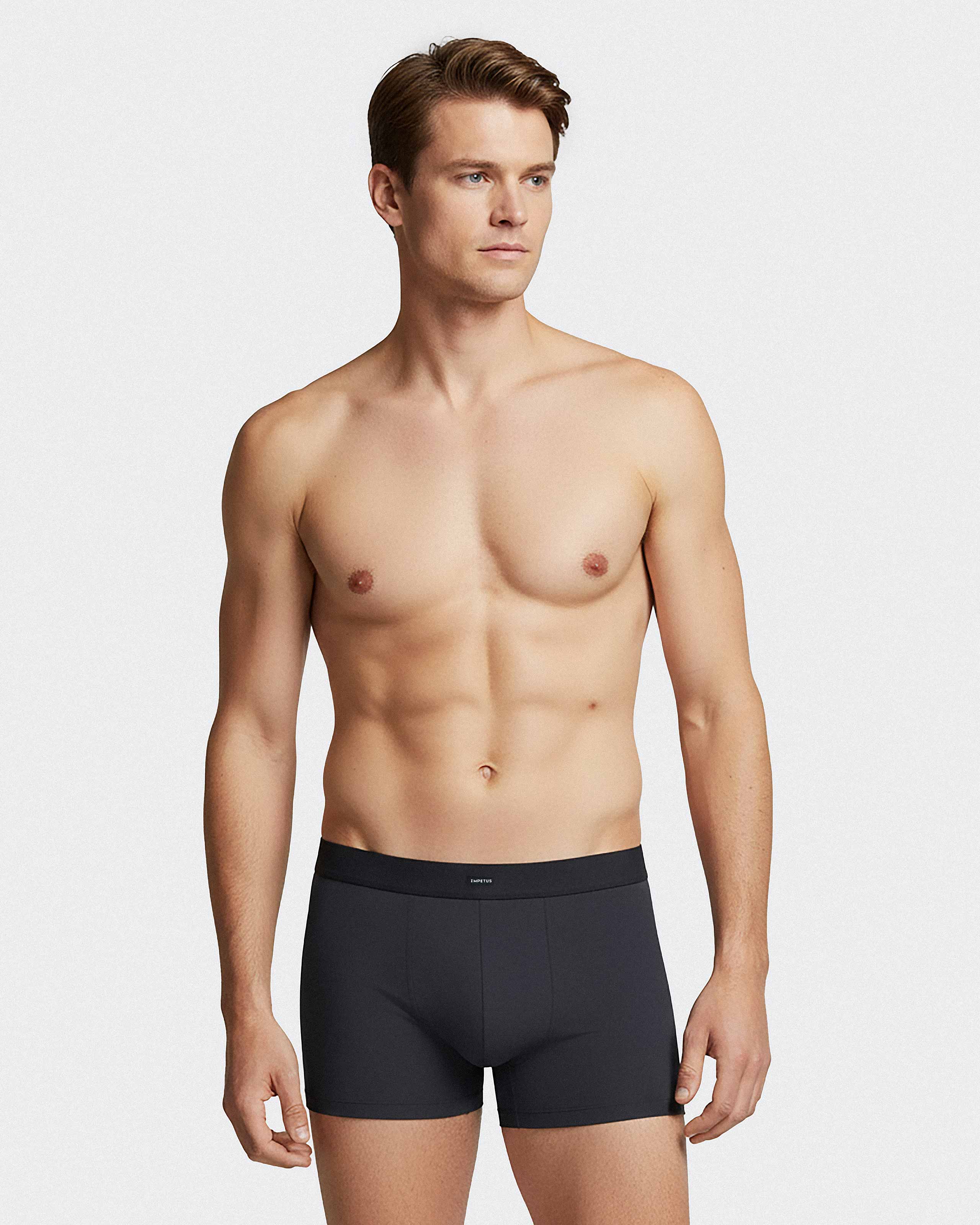 Imagen 0 de Pack de 2 boxers de hombre en algodón modal Azul claro / Azul marino