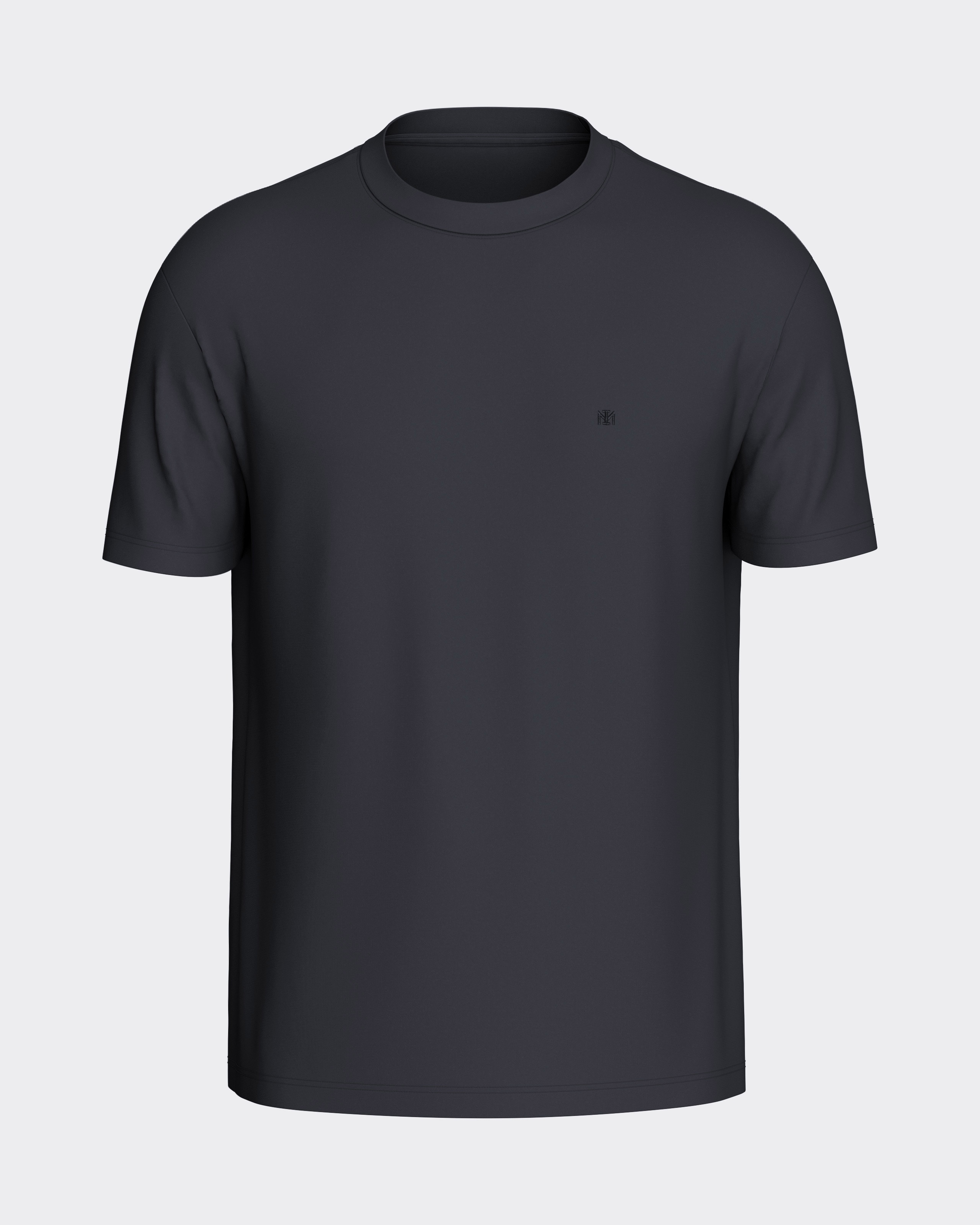 Imagen 3 de Camiseta de manga corta lisa en algodón - Impetus - Azul marino Azul marino