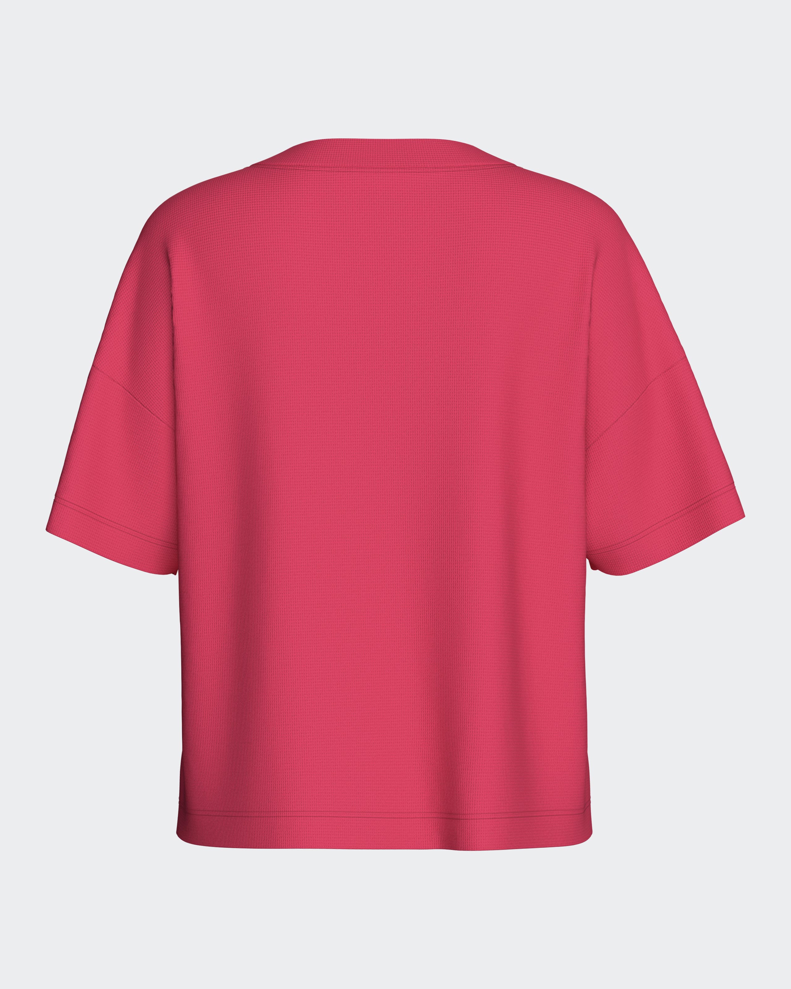 Conjunto de loungewear corto en algodón modal - Impetus - Rosa Rosa-2