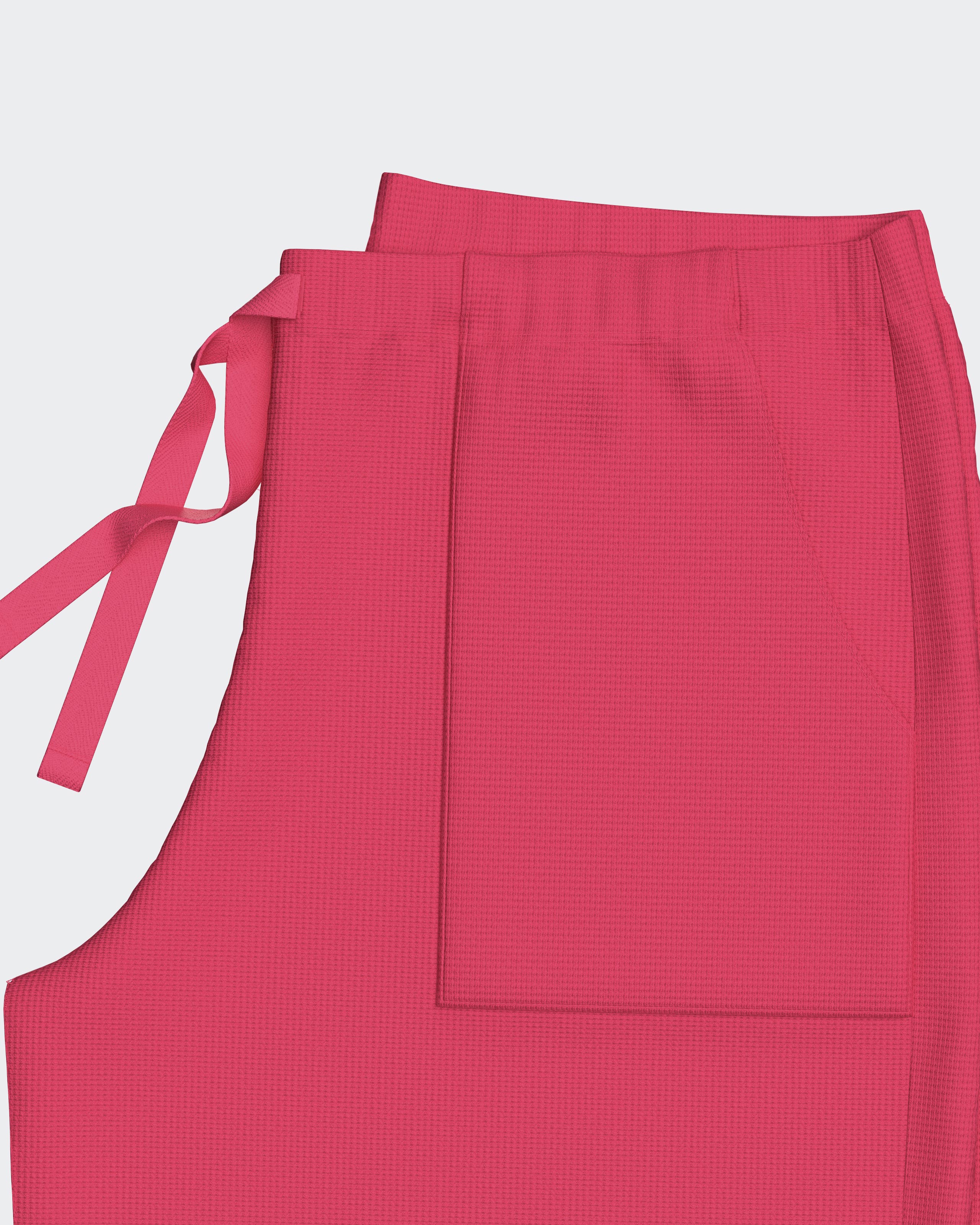 Conjunto de loungewear corto en algodón modal - Impetus - Rosa Rosa-5