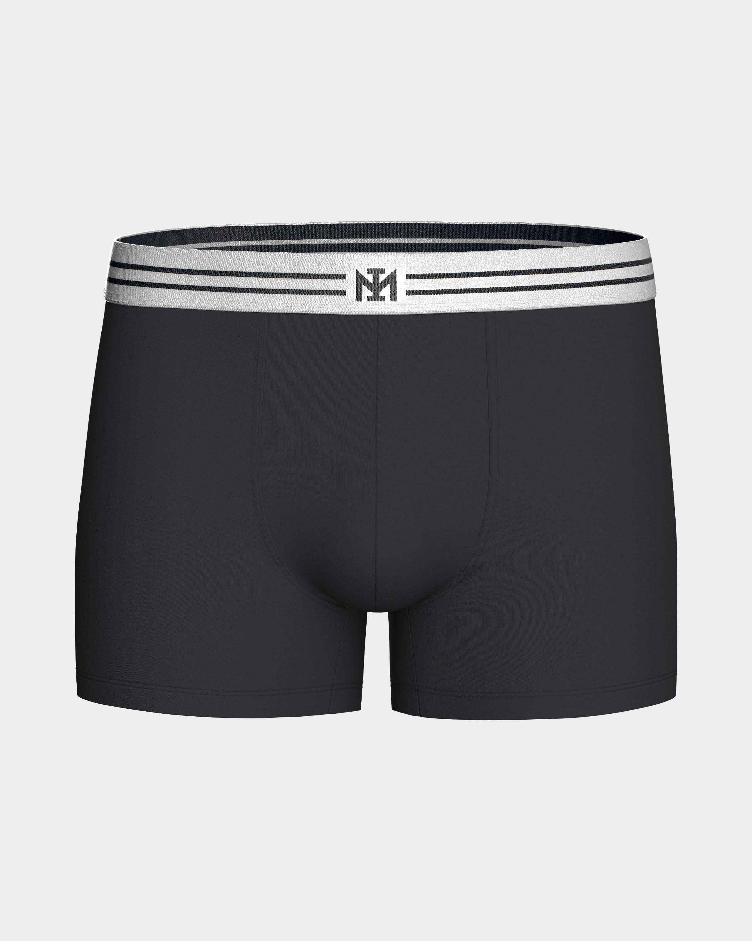 Tripack de boxers de hombre de algodón. - Impetus - Azul Azul-3