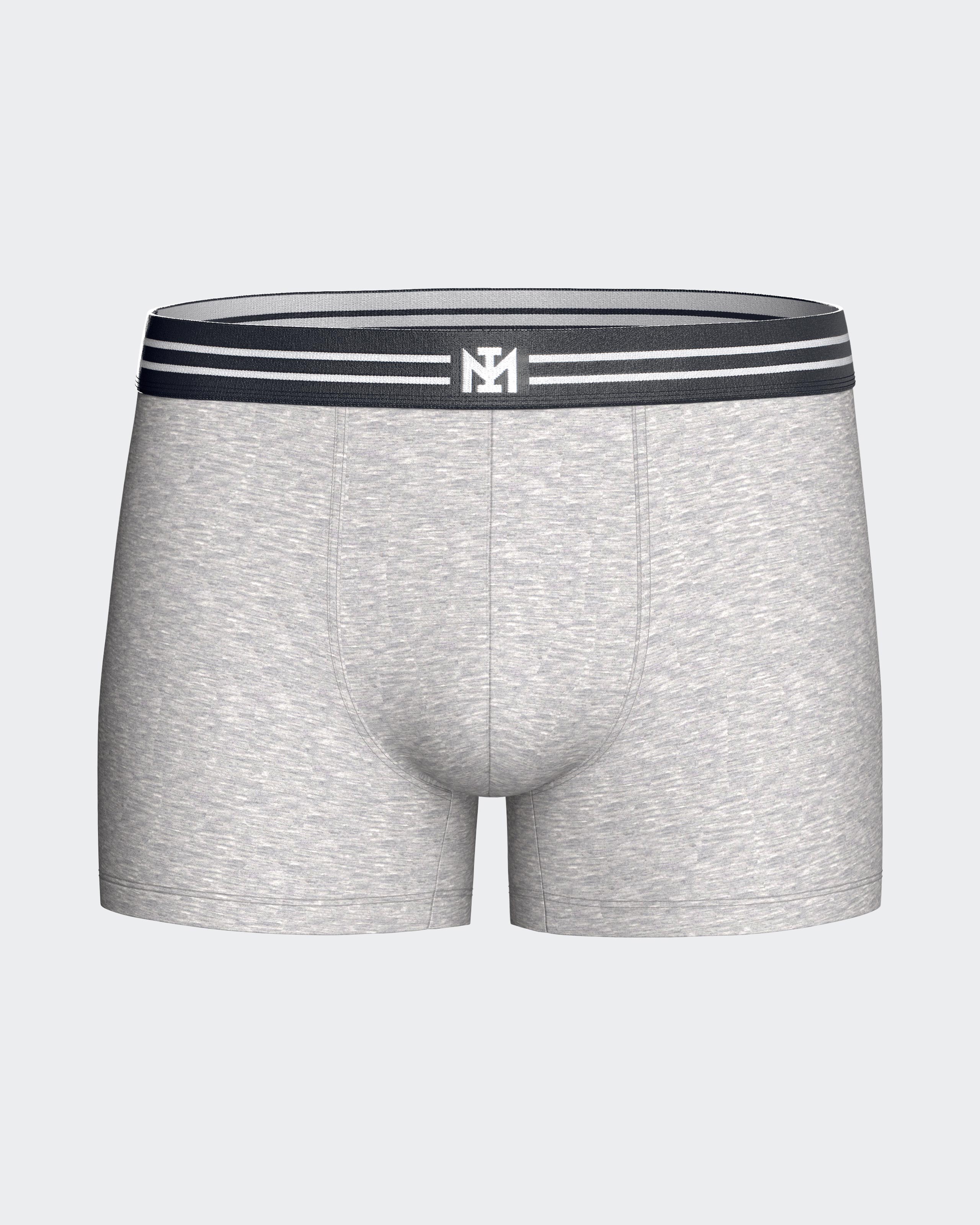 Pack de 3 boxers de hombre en algodón - Impetus - Azul marino Azul marino-2