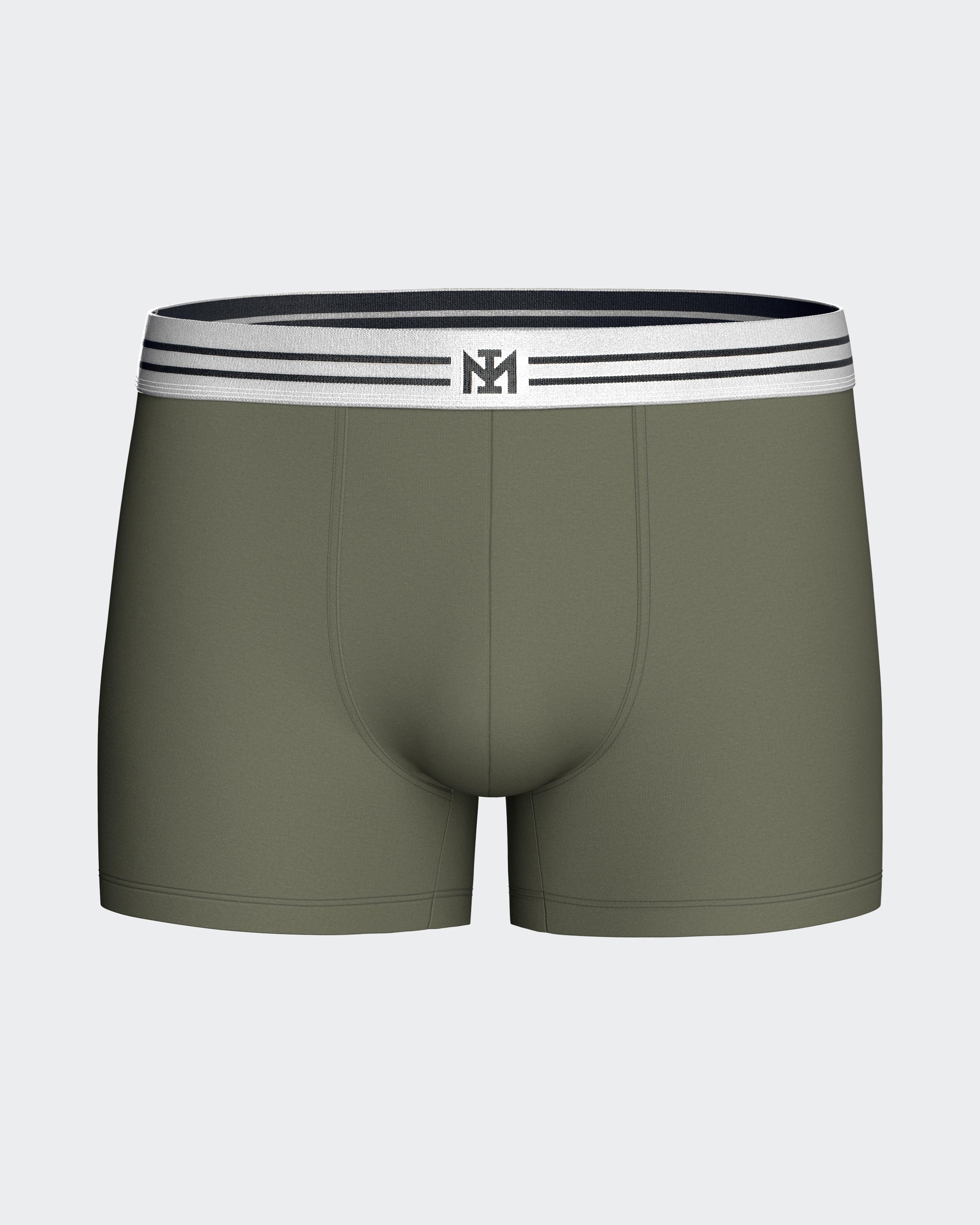 Pack de 3 boxers de hombre en algodón - Impetus - Azul marino Azul marino-4