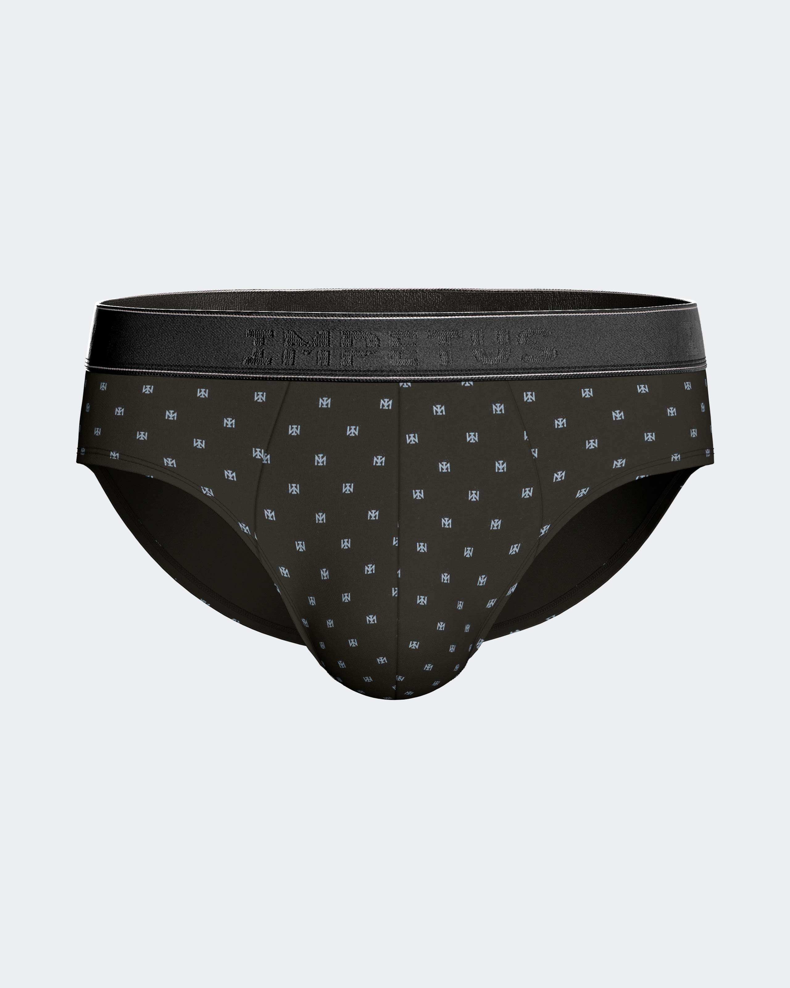 Imagen 7 de Pack 3 slips de hombre en algodón - Impetus - Negro Negro