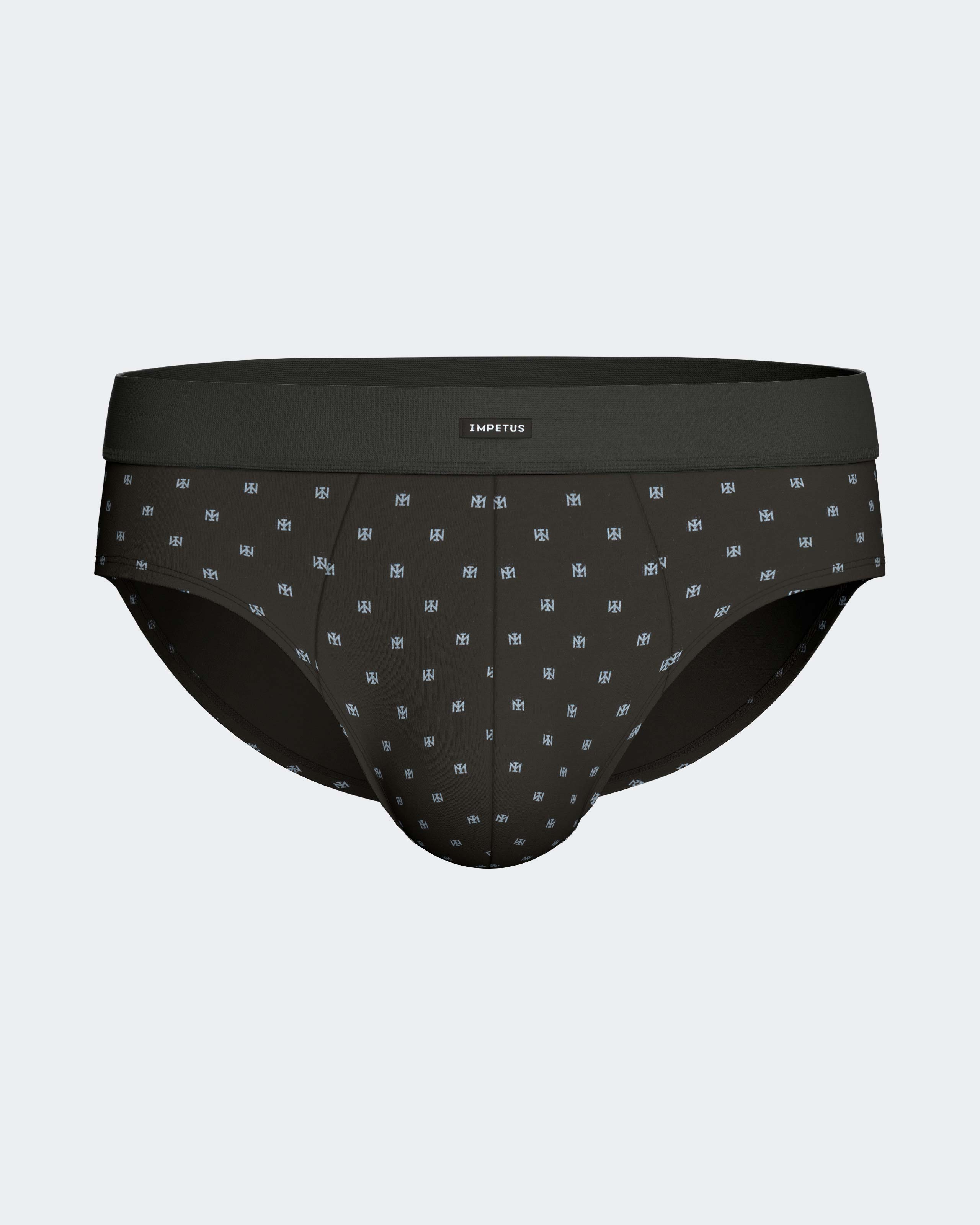 Imagen 7 de Pack 2 slips de hombre en algodón - Impetus - Negro Negro