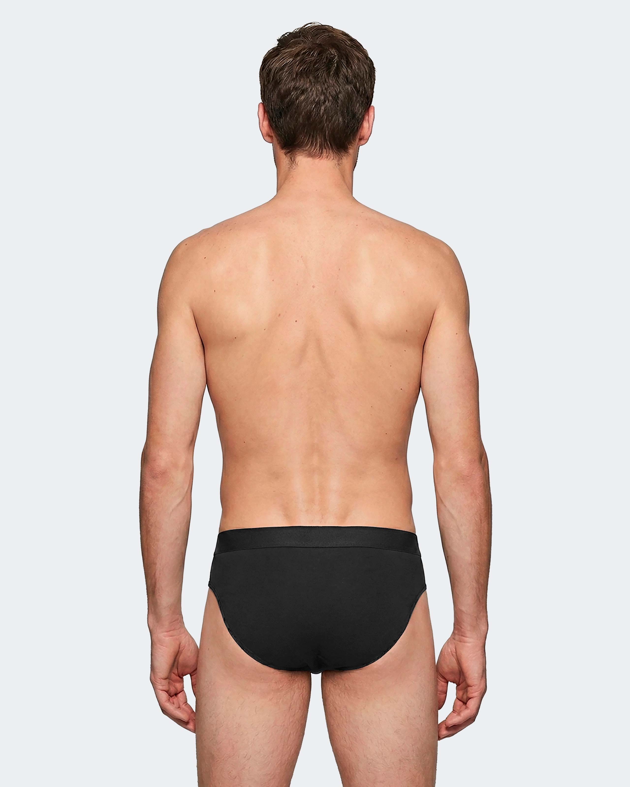 Imagen 5 de Pack 2 slips de hombre en algodón - Impetus - Negro Negro