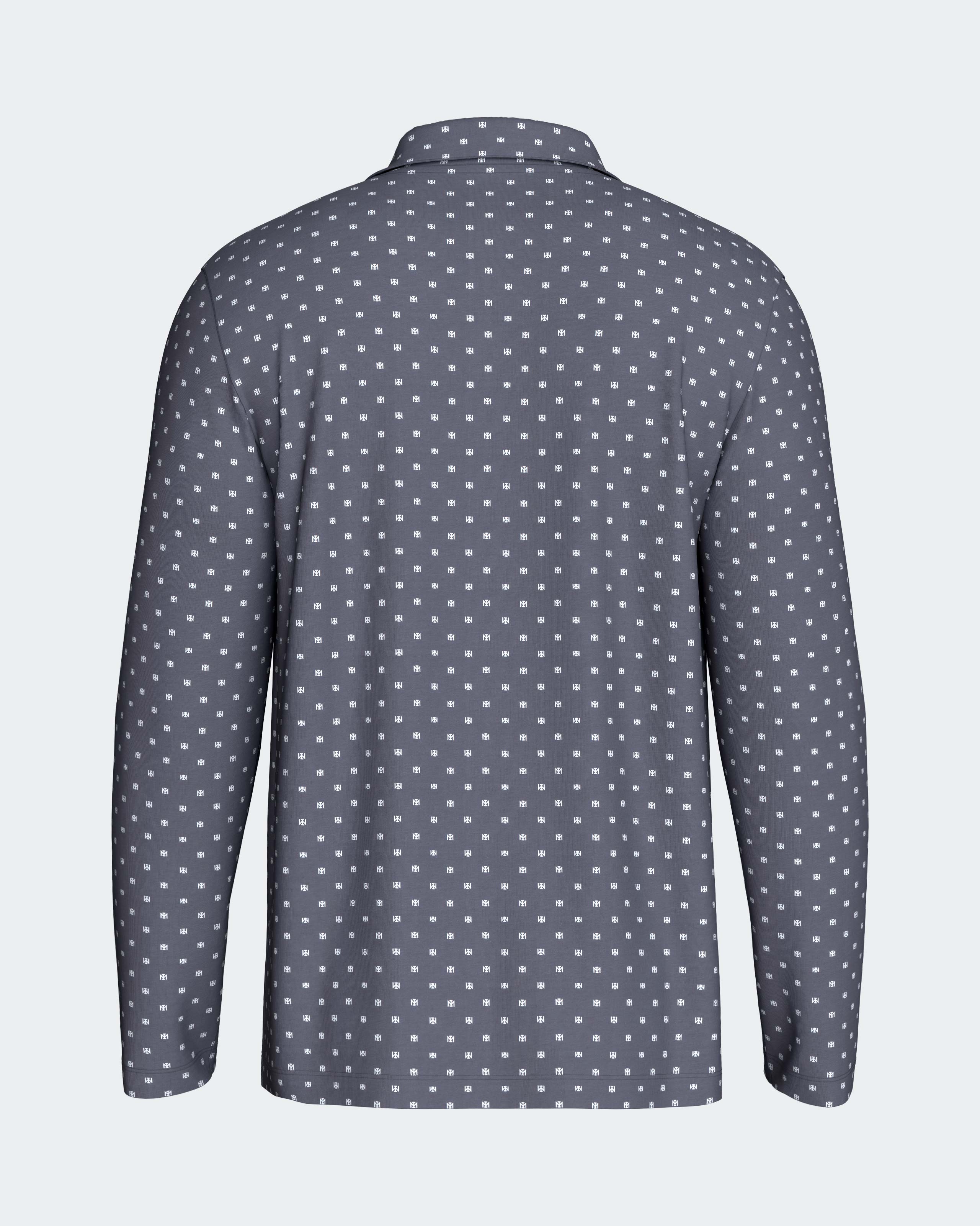 Imagen 5 de Pijama cardado de hombre en algodón - Impetus - Gris Gris