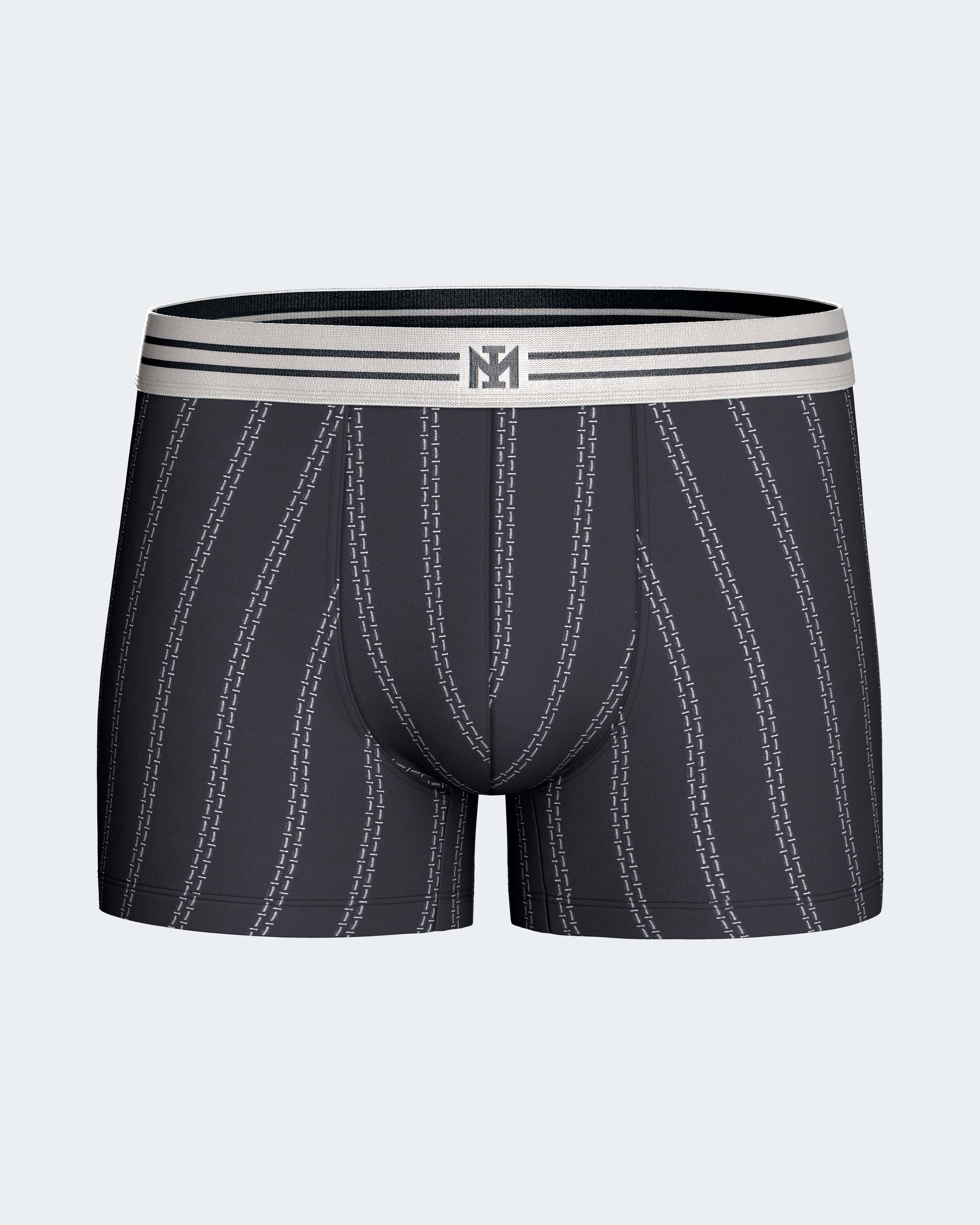 Imagen 7 de Pack 2 boxers de hombre en algodón - Impetus - Azul marino Azul marino