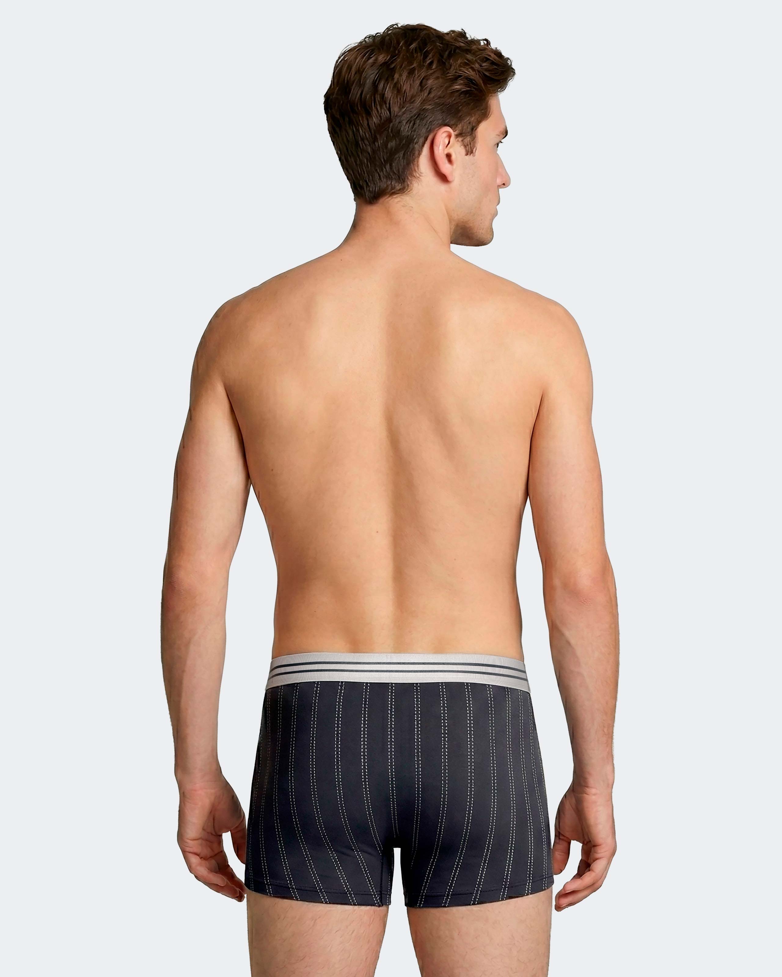 Imagen 3 de Pack 2 boxers de hombre en algodón - Impetus - Azul marino Azul marino