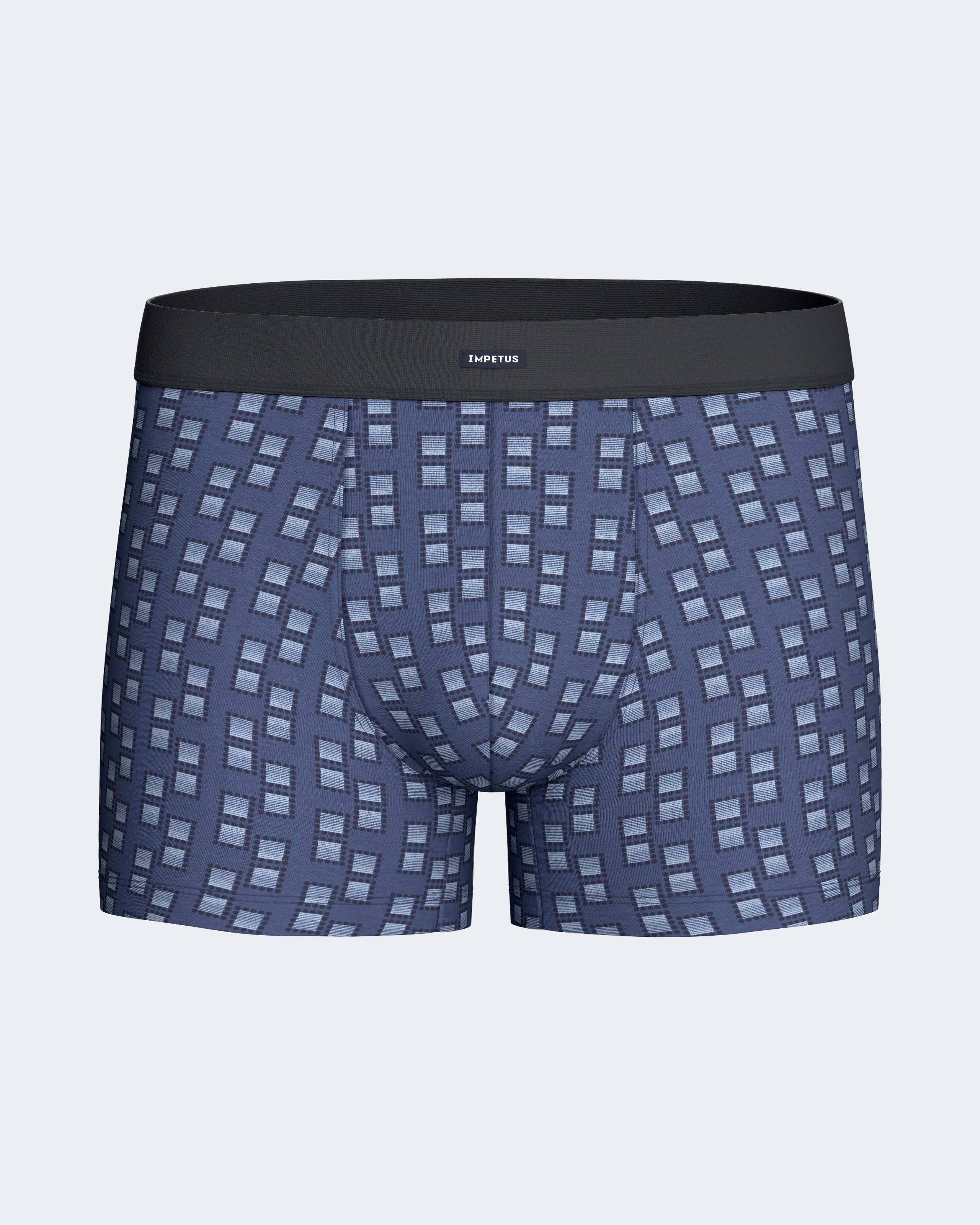 Imagen 7 de Pack 2 boxers de hombre en algodón modal - Impetus - Azul Azul