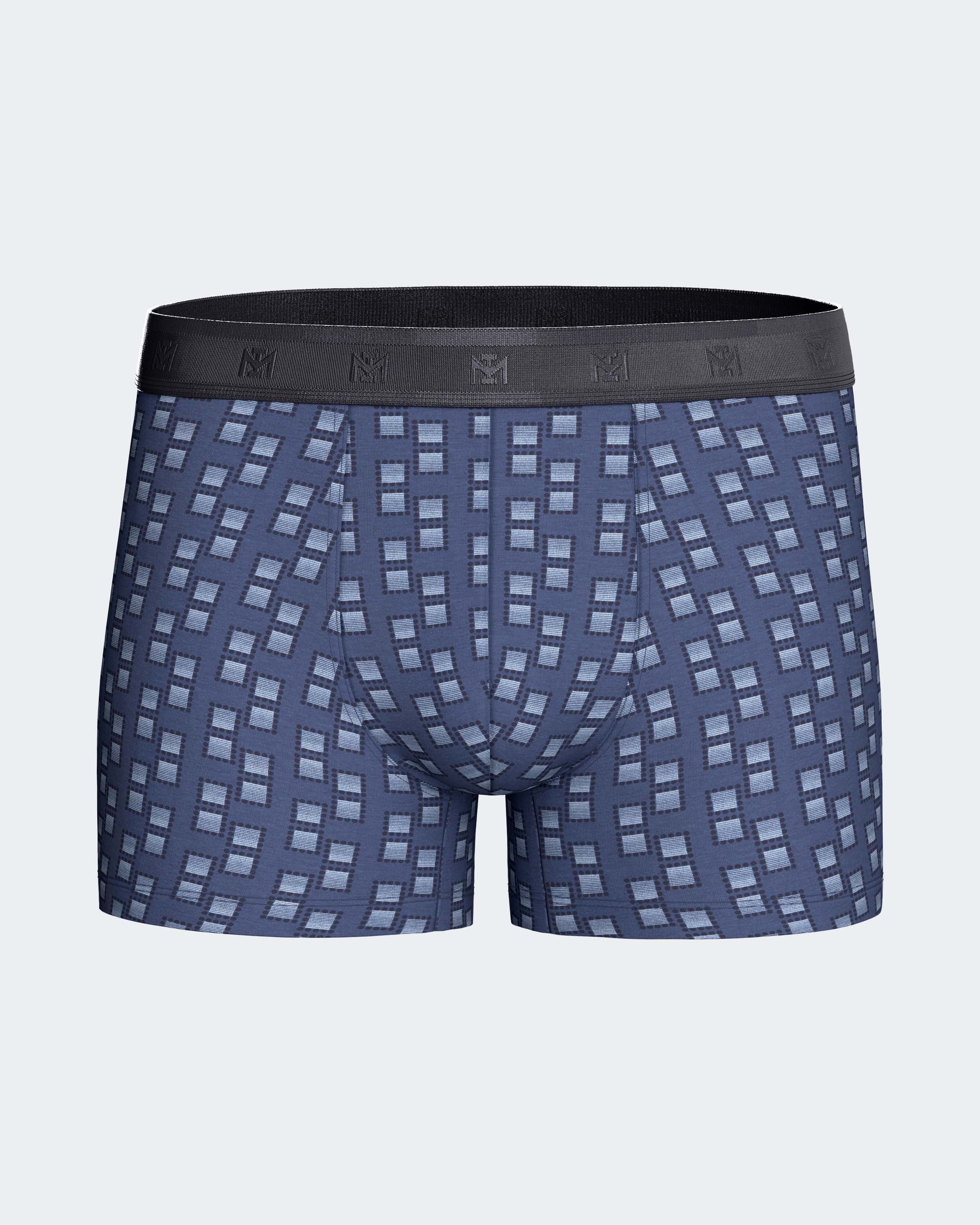 Imagen 7 de Pack 2 boxers de hombre en algodón modal - Impetus - Azul Azul