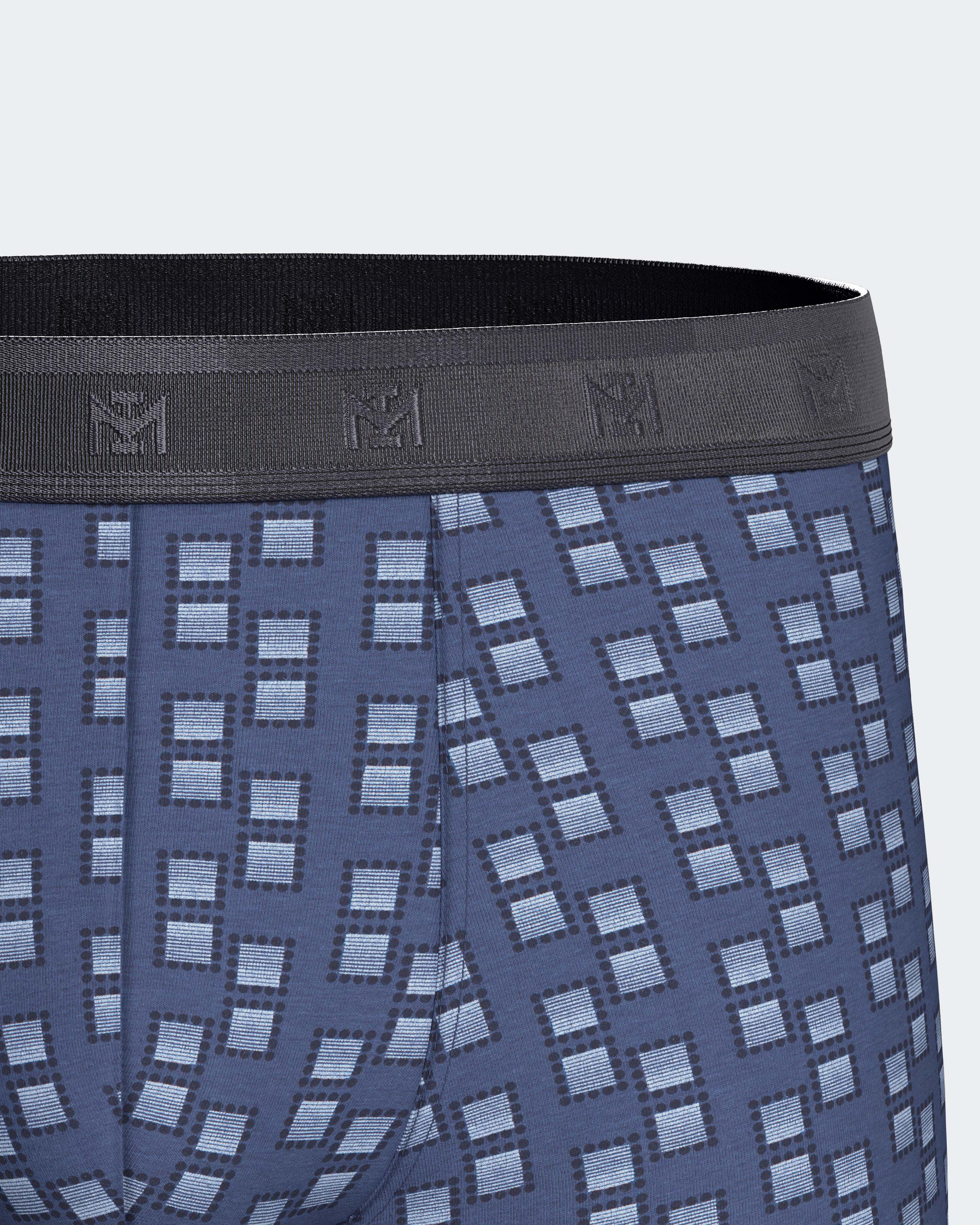 Imagen 8 de Pack 2 boxers de hombre en algodón modal - Impetus - Azul Azul