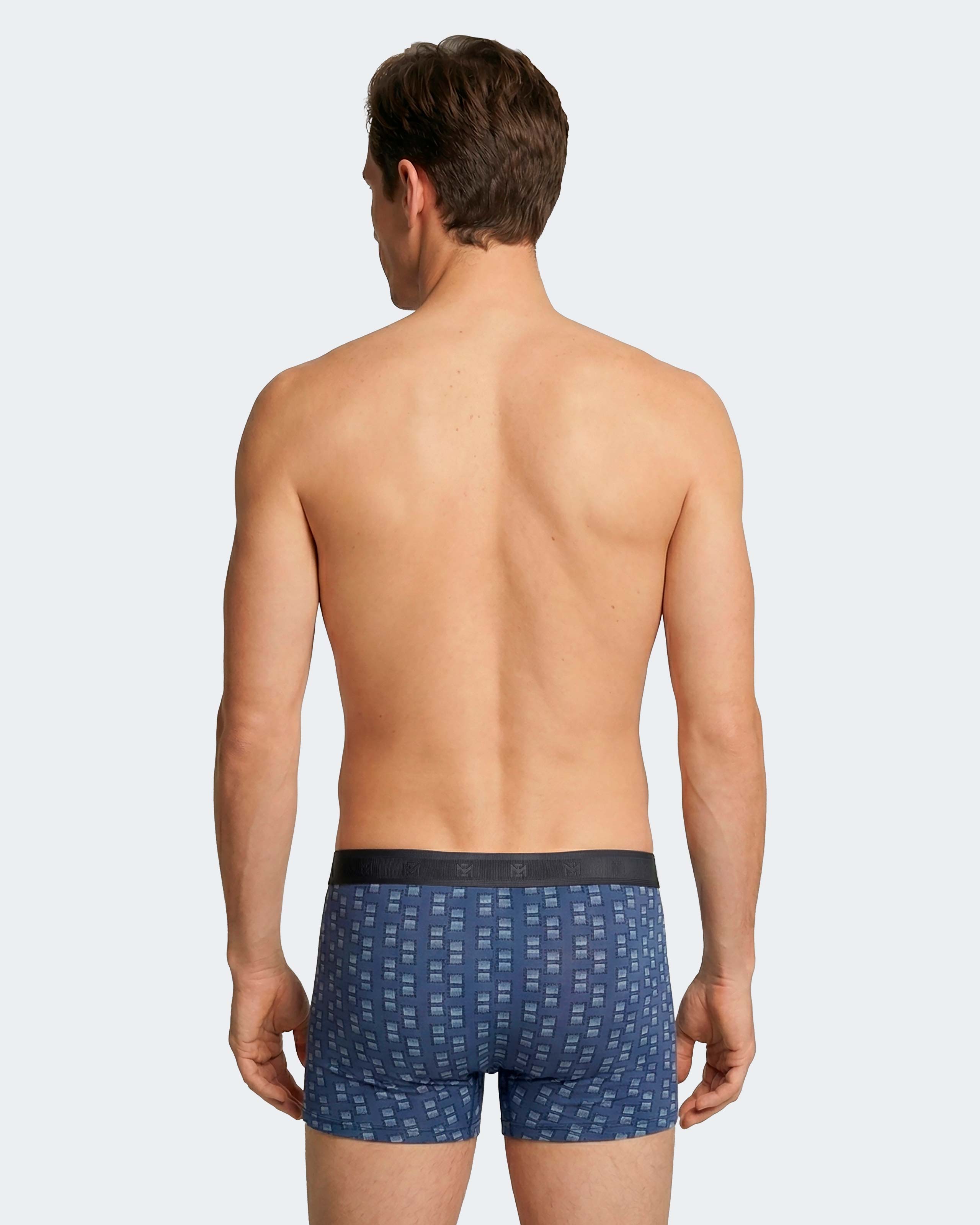 Imagen 3 de Pack 2 boxers de hombre en algodón modal - Impetus - Azul Azul