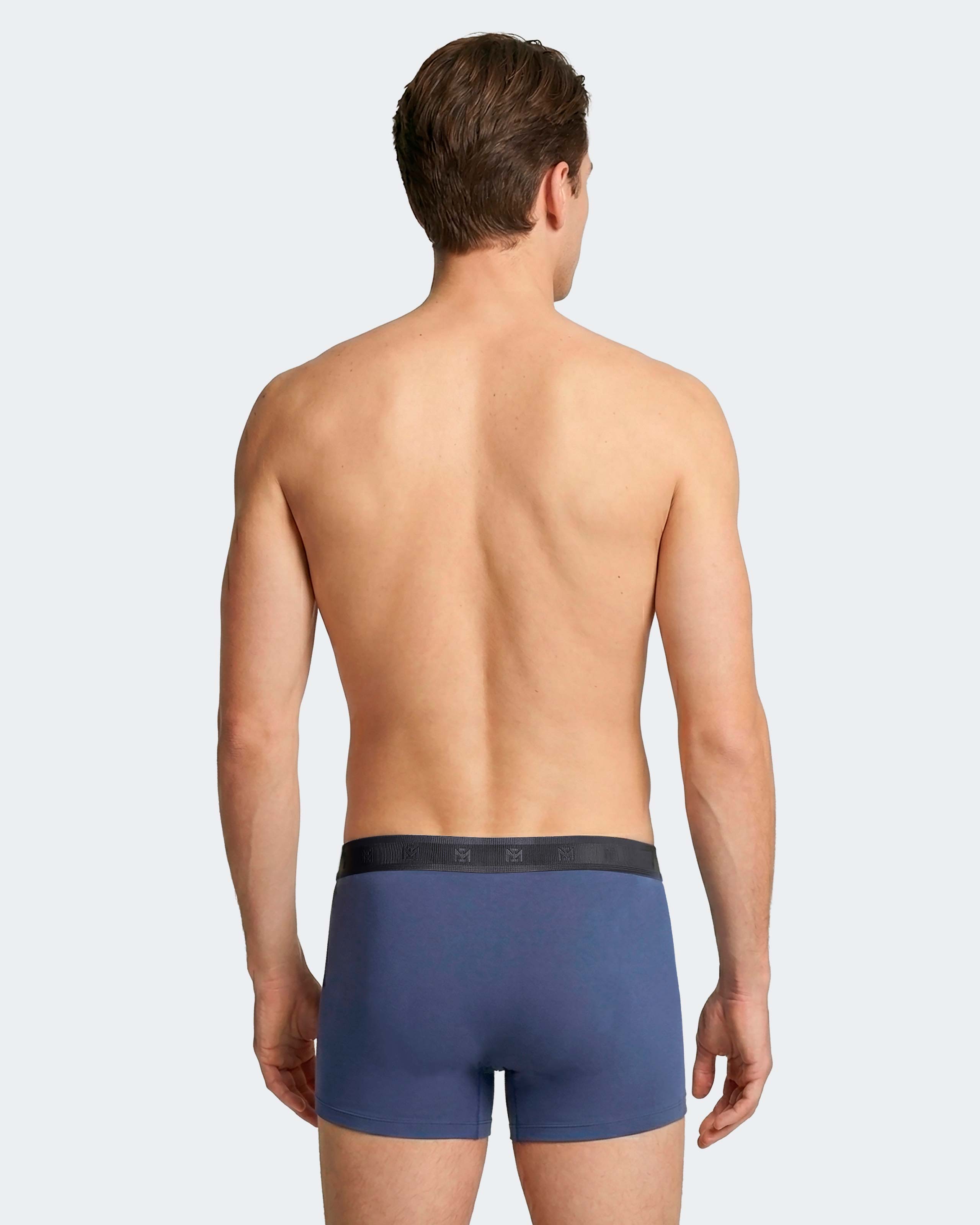 Imagen 5 de Pack 2 boxers de hombre en algodón modal - Impetus - Azul Azul