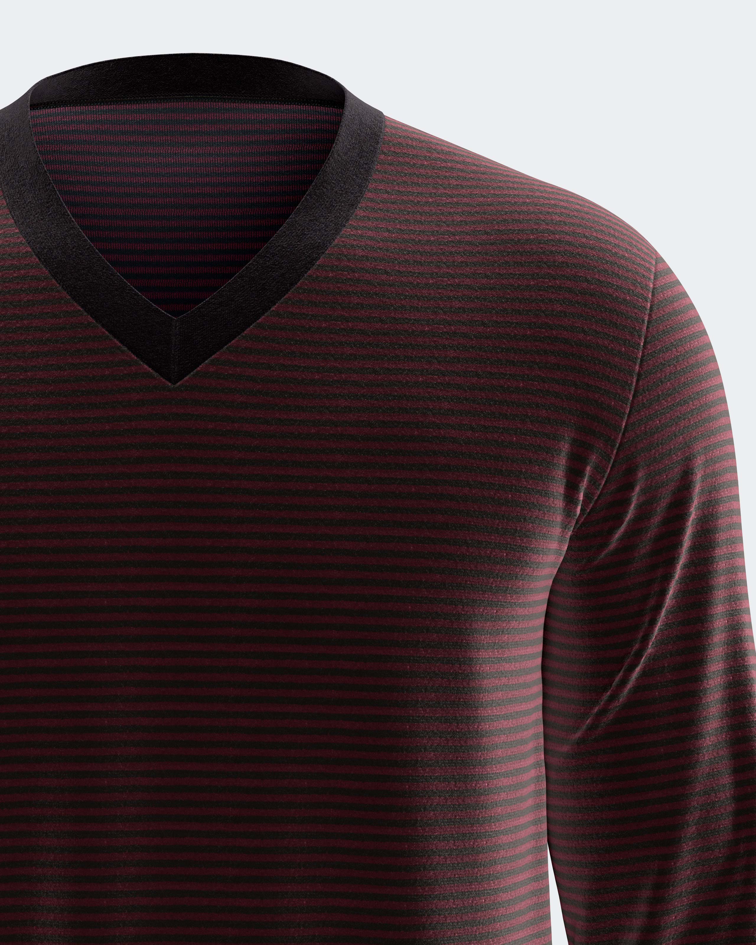 Imagen 3 de Pijama térmico de hombre de terciopelo - Impetus - Rojo Rojo