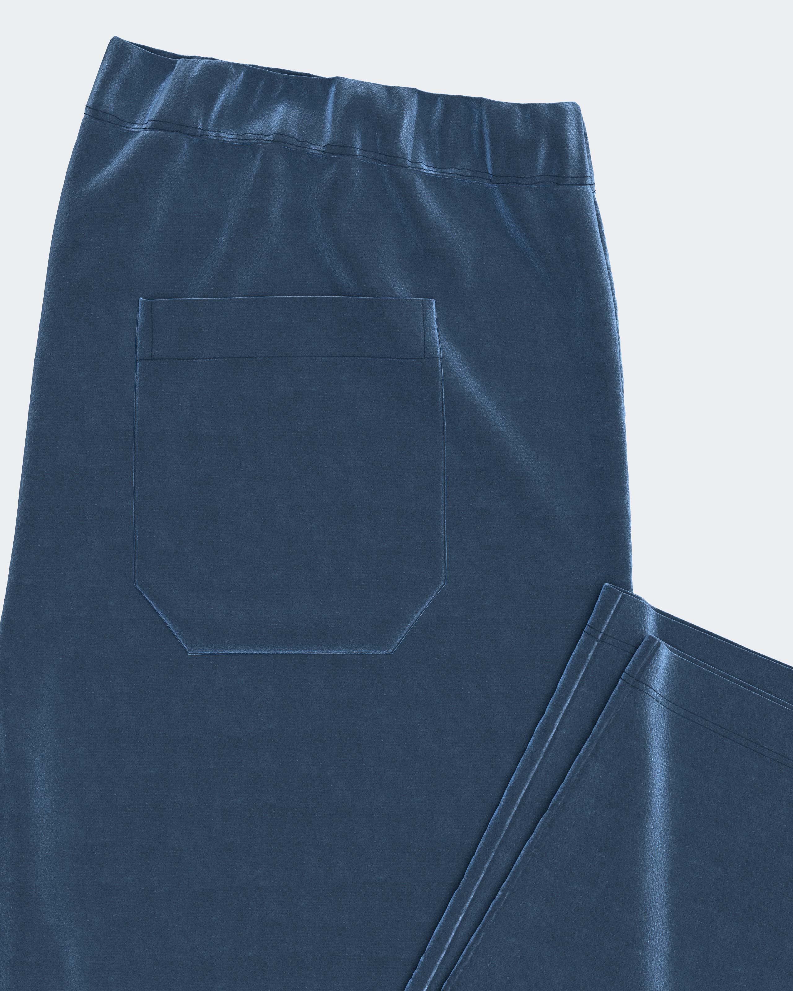 Imagen 8 de Pijama térmico de hombre de terciopelo - Impetus - Azul Azul