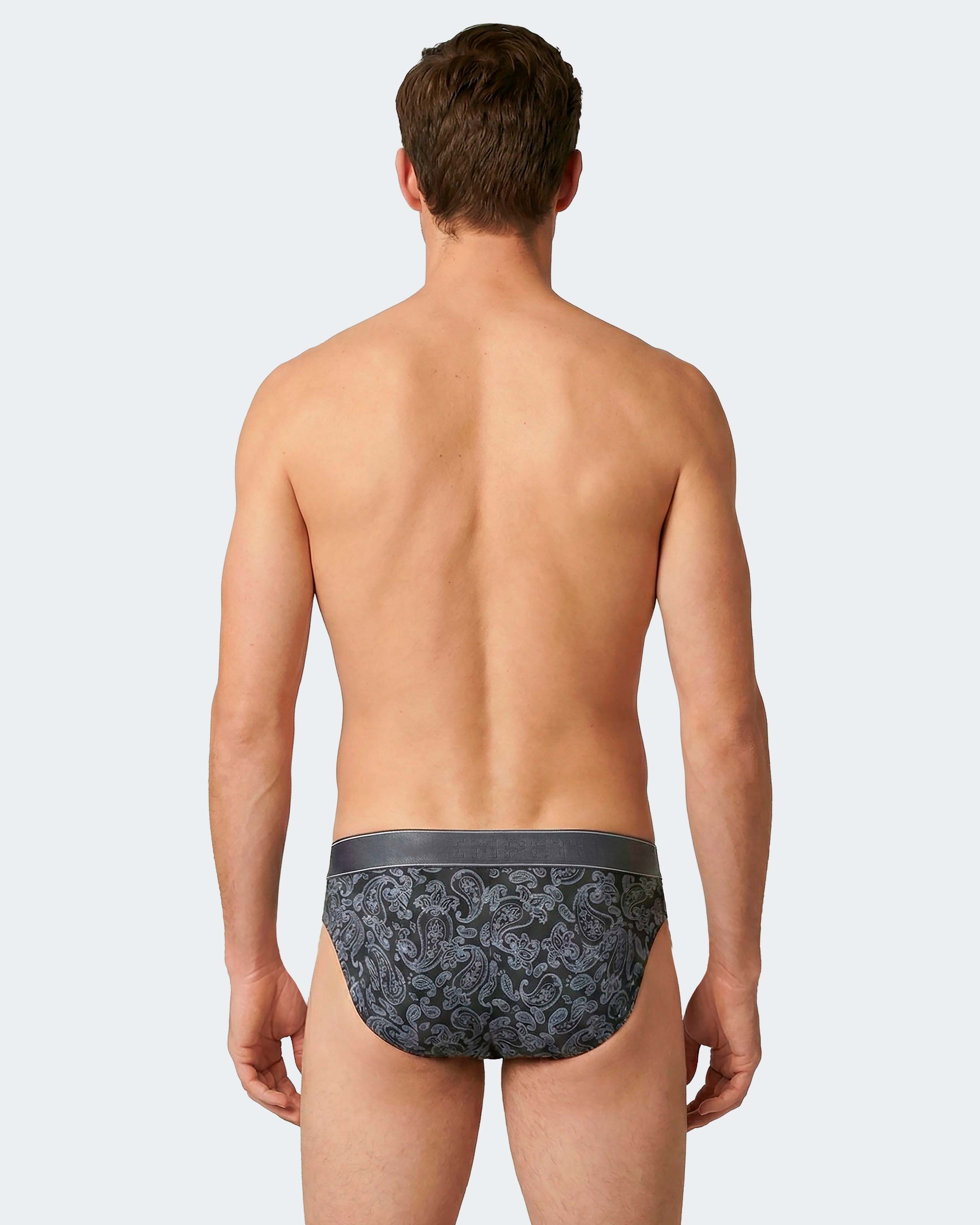 Imagen 3 de Pack de 2 slips de hombre algodón modal - Impetus - Azul marino Azul marino
