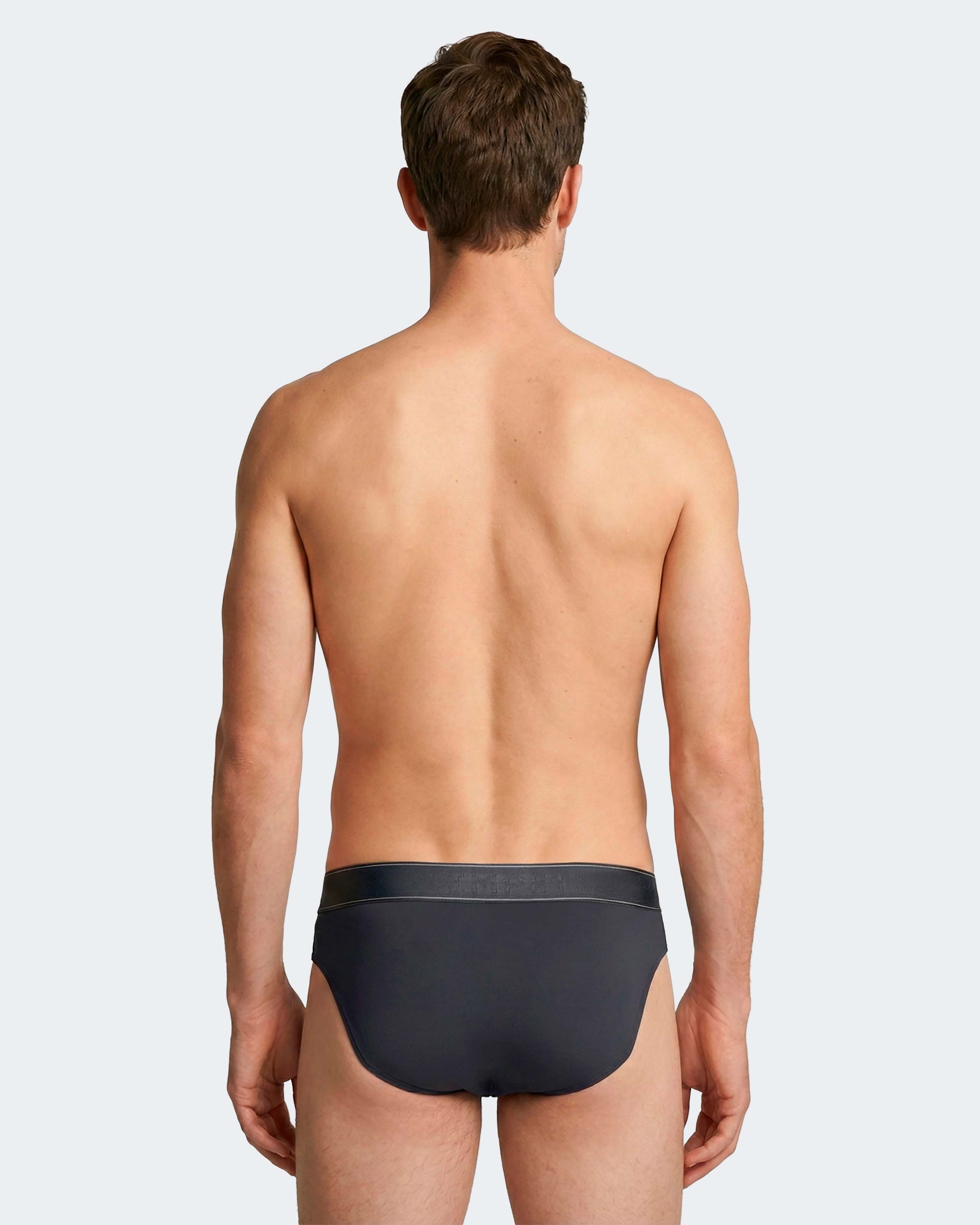 Imagen 5 de Pack de 2 slips de hombre algodón modal - Impetus - Azul marino Azul marino