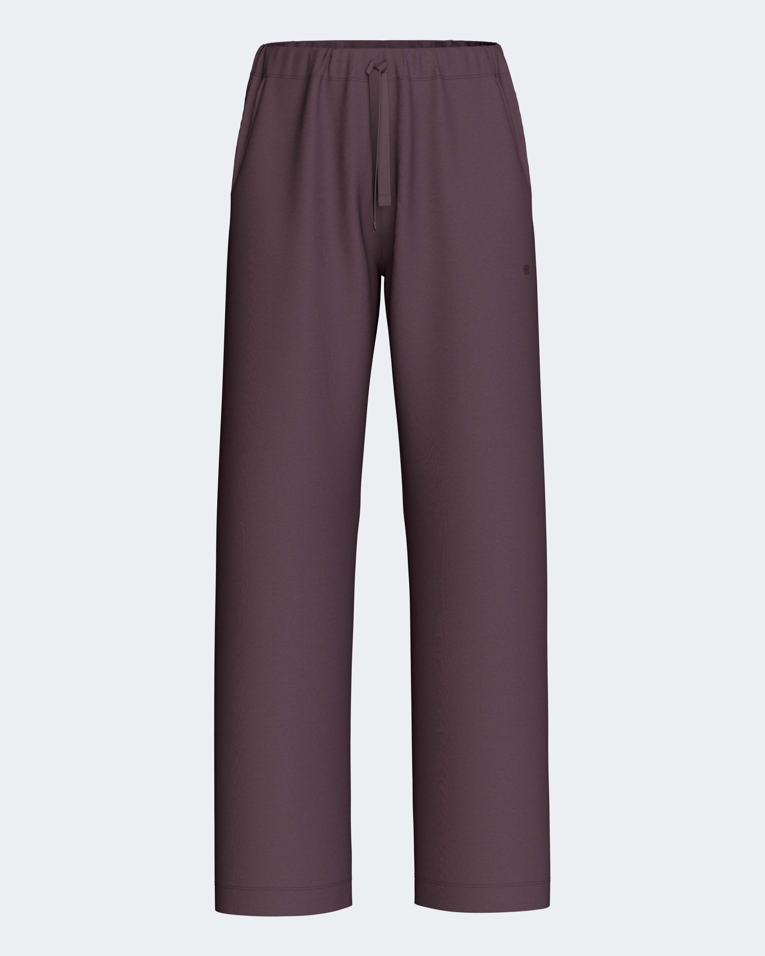 Pantalones anchos de mujer en modal - Impetus - Rioja Rioja-1