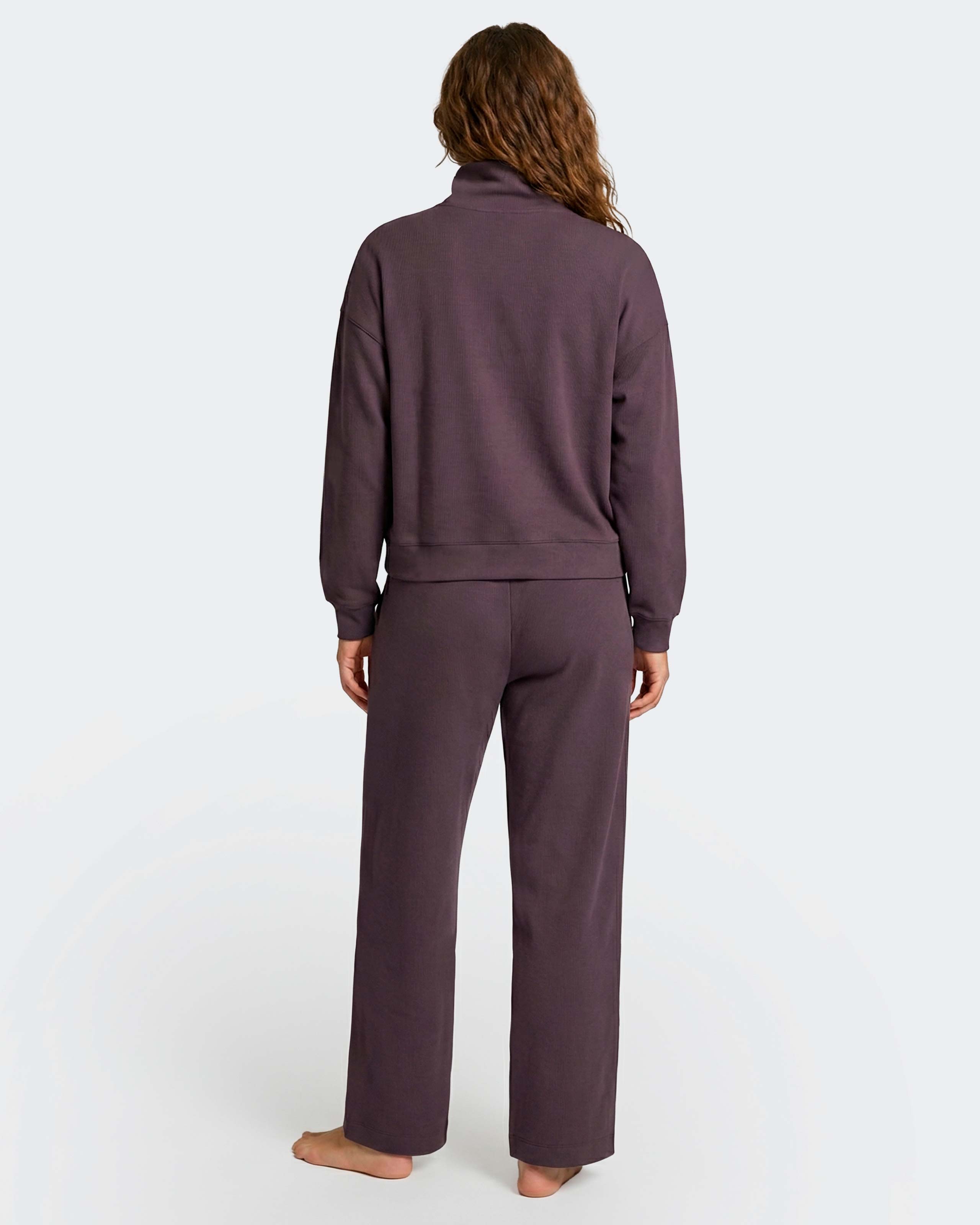 Pantalones anchos de mujer en modal - Impetus - Rioja Rioja-3