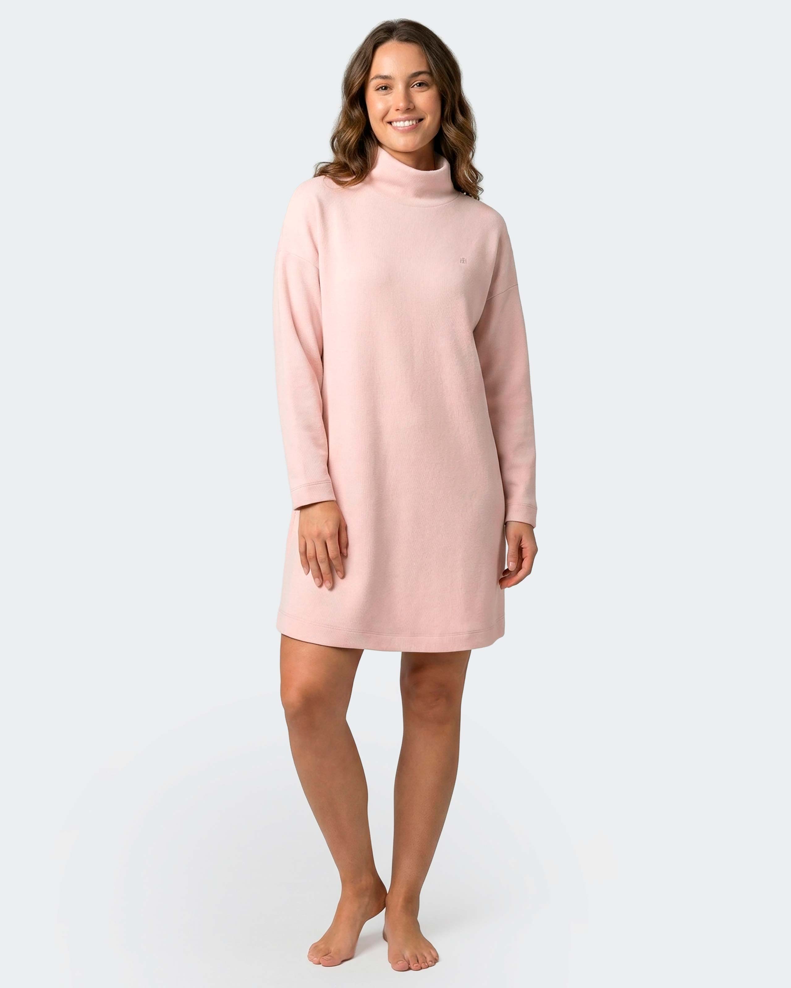 Vestido de mujer en modal - Impetus - Salmón Salmón-4